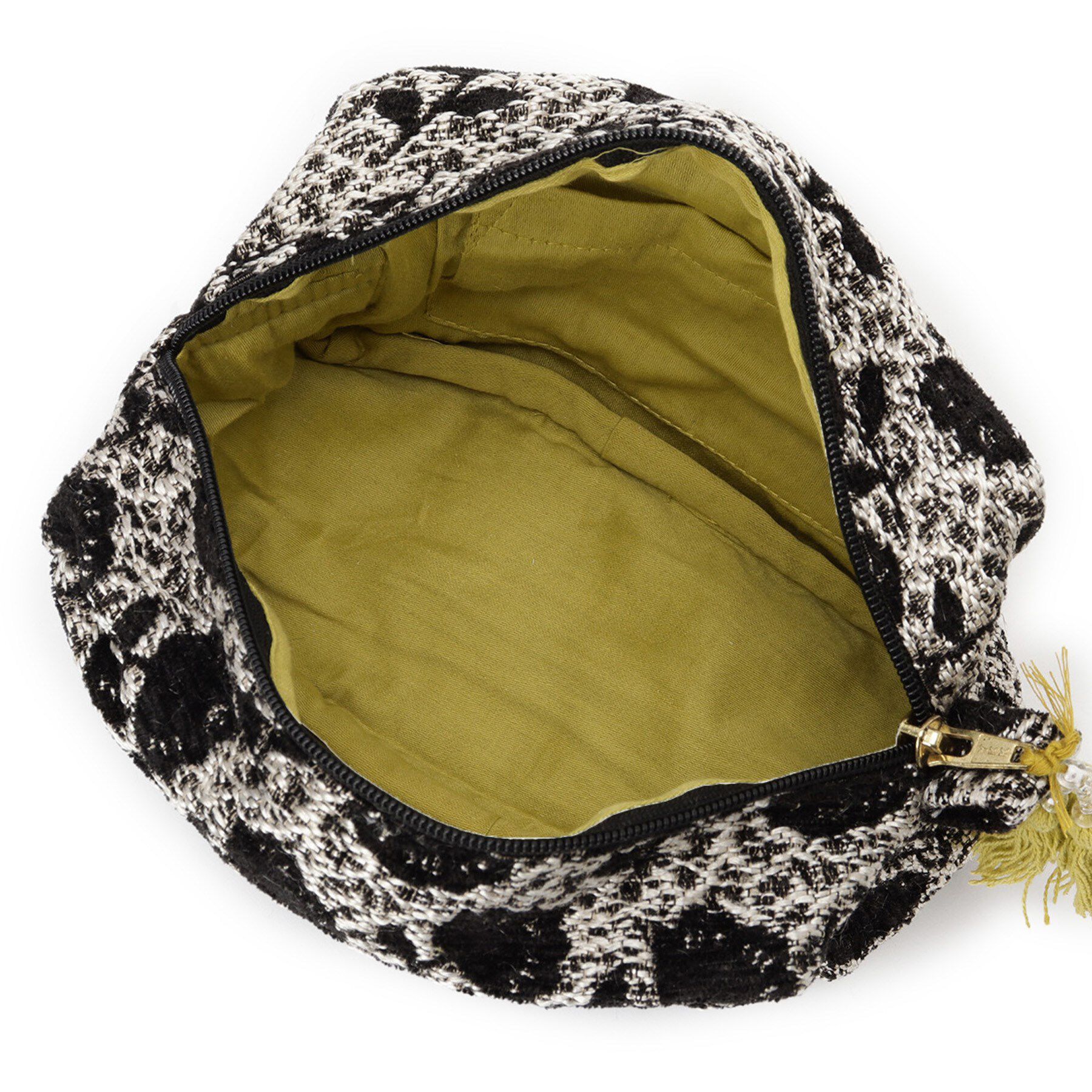 SHOO･LA･RUE「インド製ジャカードマチ付きポーチ」|ポーチ|