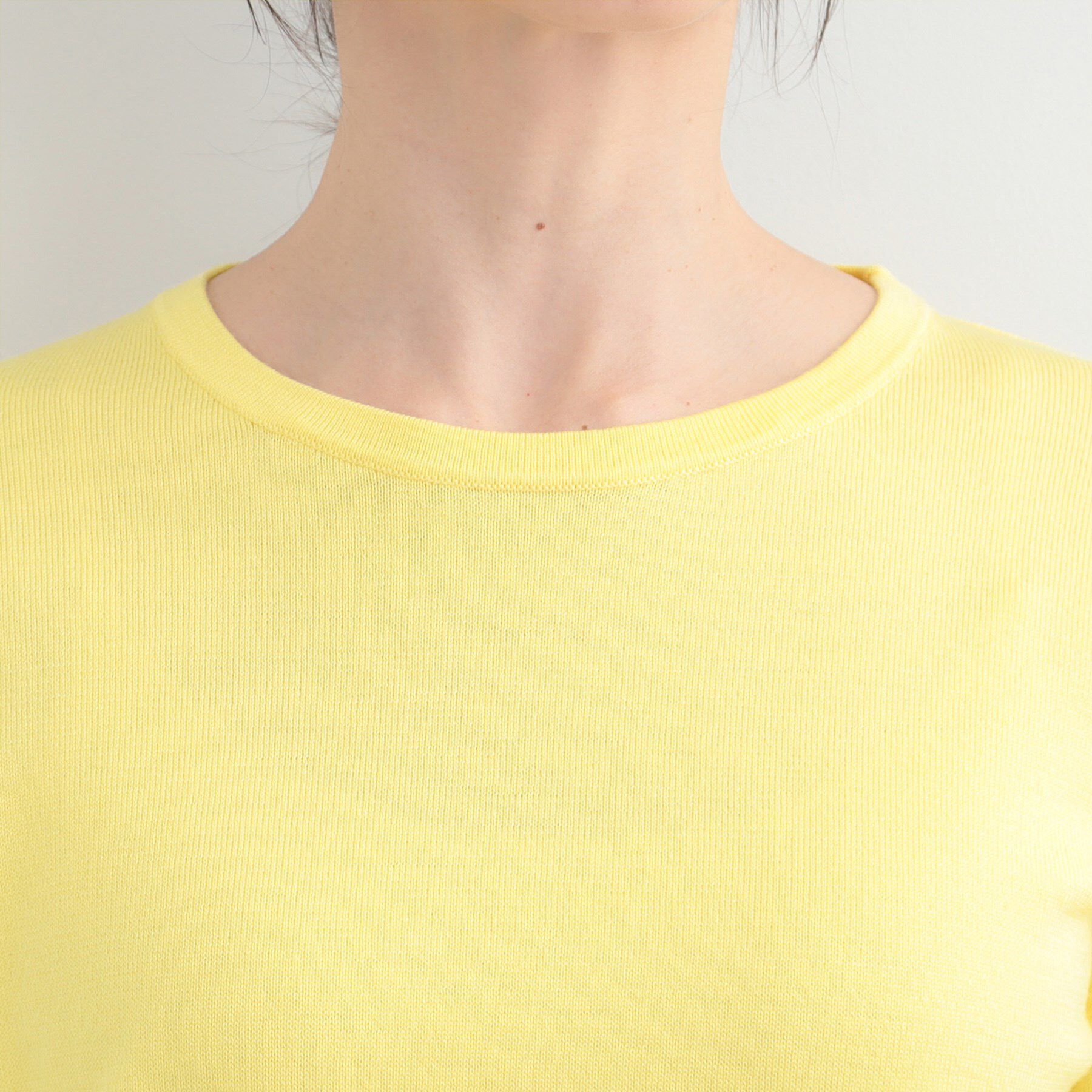 SHOO･LA･RUE「【洗濯機可/S-LL/アンサンブル可】結局、シンプル クルーネックニット」|ニット・セーター|