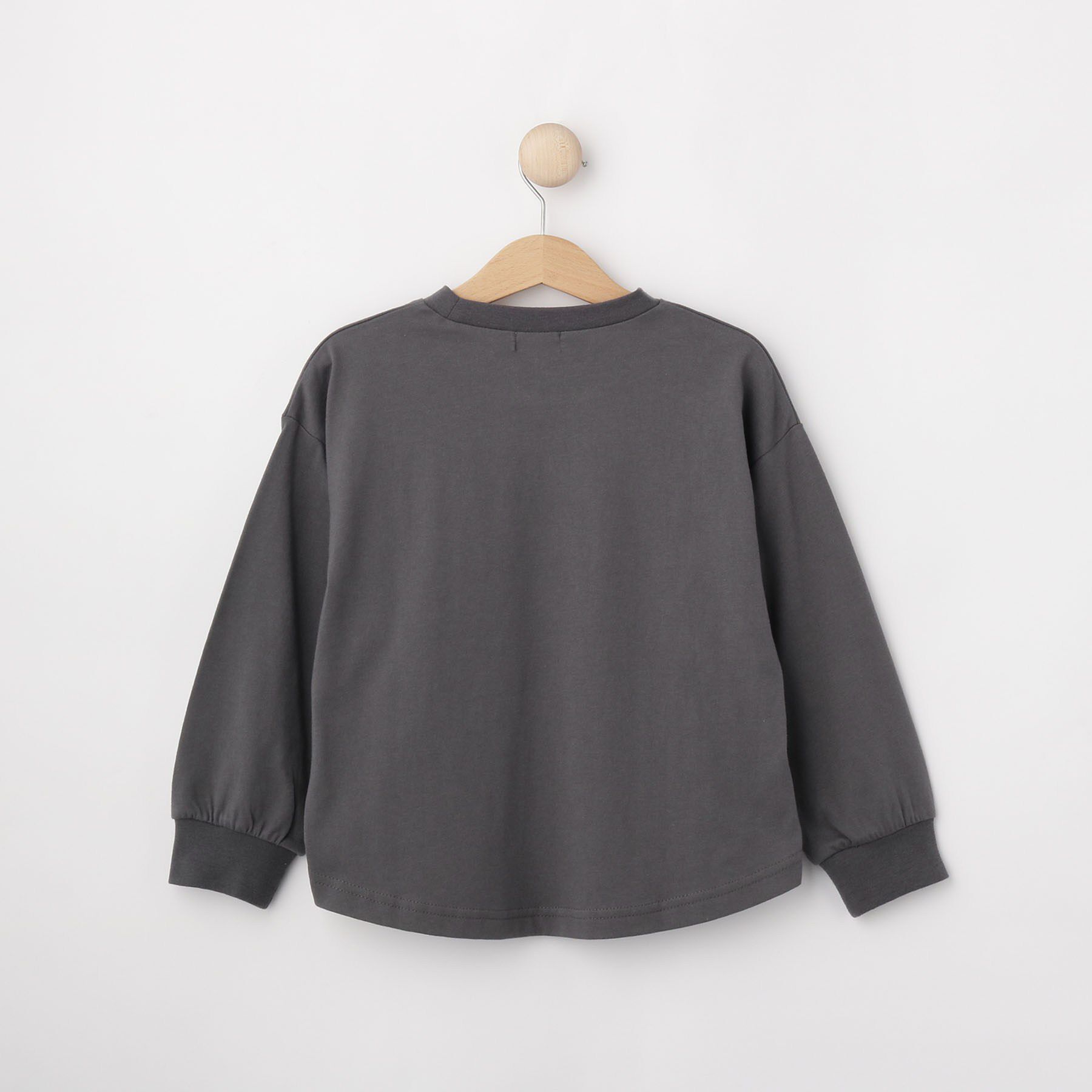 SHOO･LA･RUE「【100-150cm/選べる2柄】プリントアソート裾ラウンドロンT」|Tシャツ・カットソー|