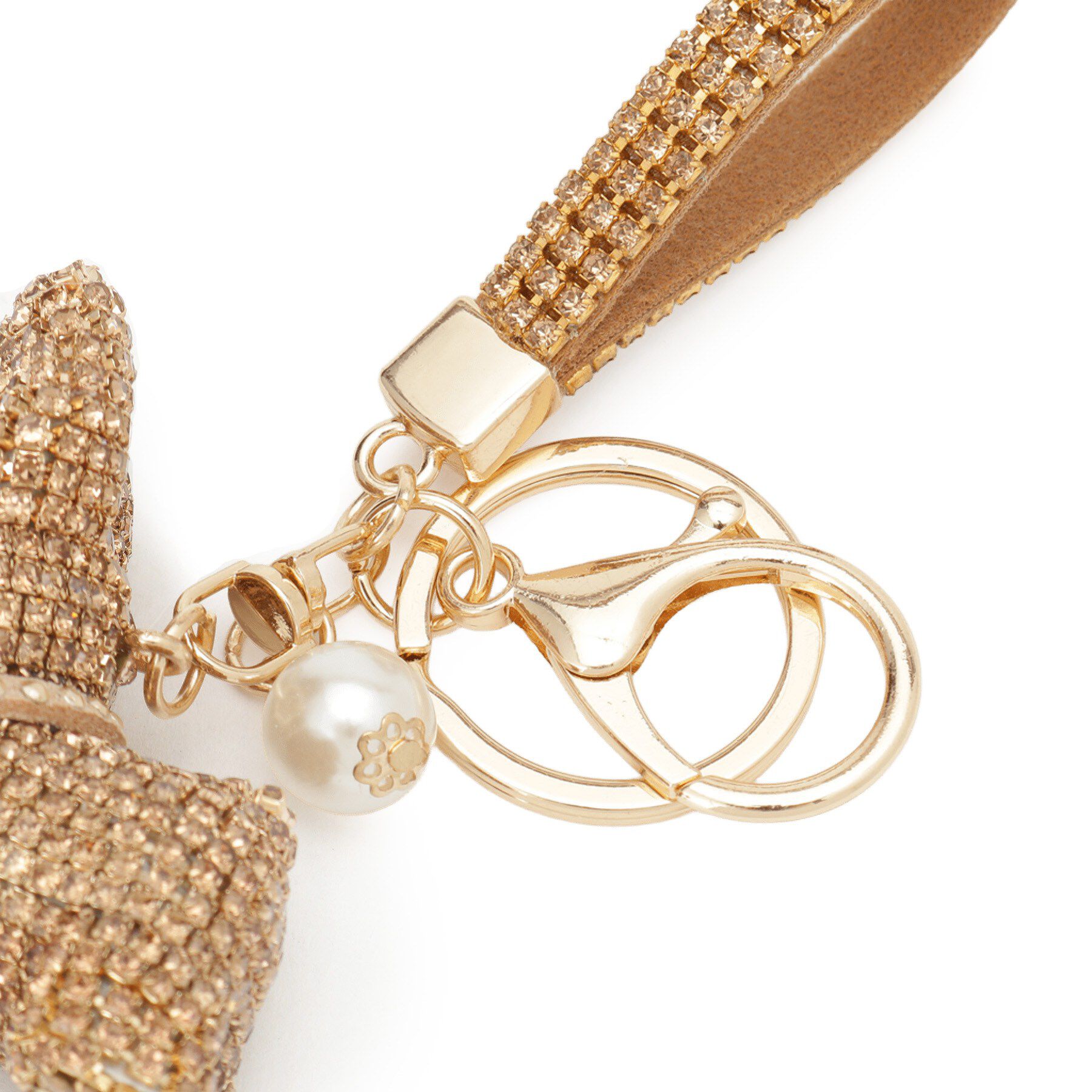 SHOO･LA･RUE「キラキラ犬チャーム」|キーケース|