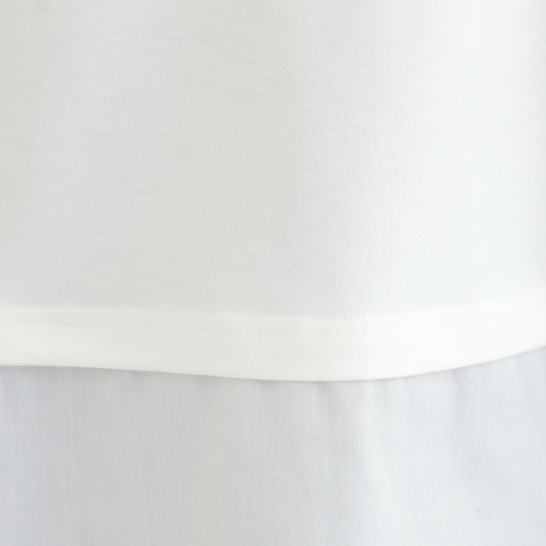 SHOO･LA･RUE「【洗濯機可/S-LL】レイヤードスタイルにおすすめ 裾切替 スムースロンT」|Tシャツ・カットソー|