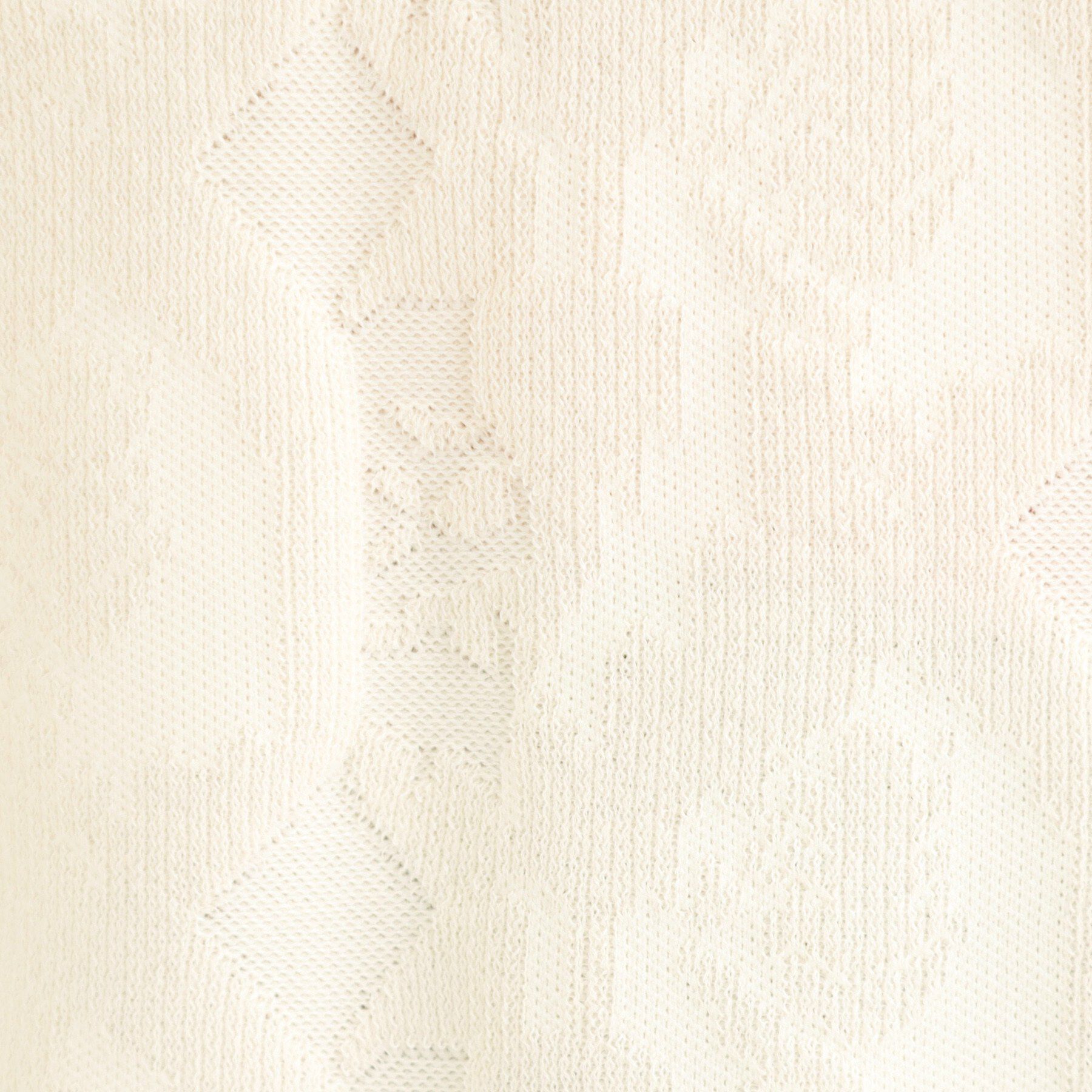 SHOO･LA･RUE「【洗濯機可/S-LL】幾何柄風デザインがアクセント ゆるVネックカーディガン」|カーディガン|