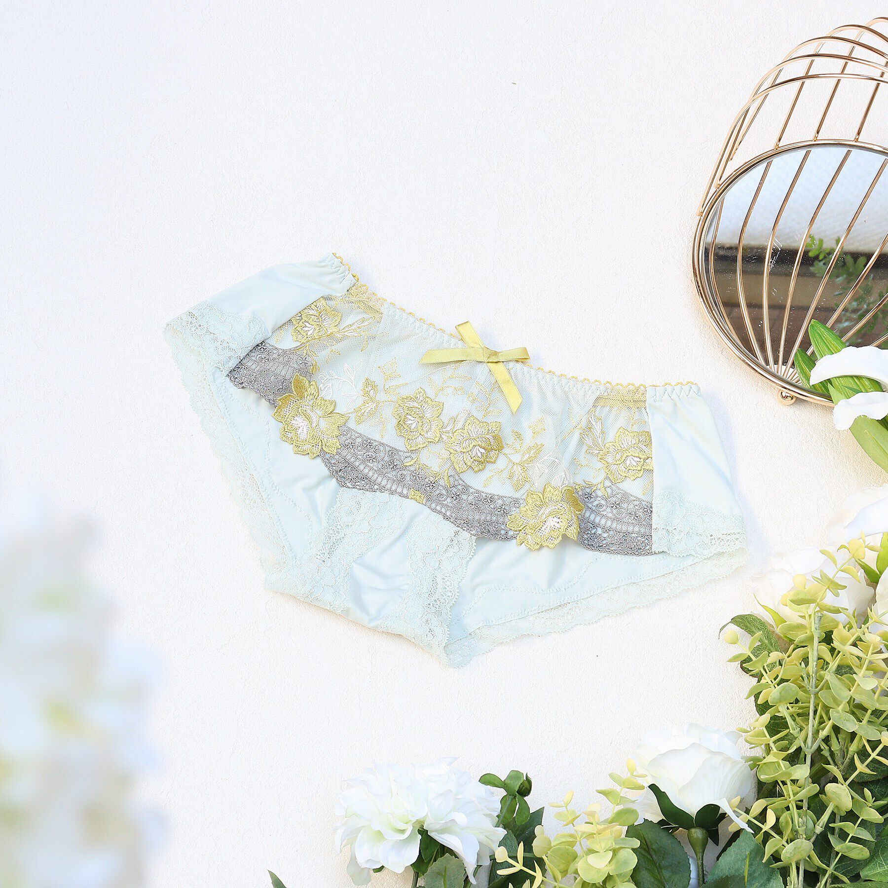 Risa Magli「ルアン ヒップハング」|インナー|グリーン(022)