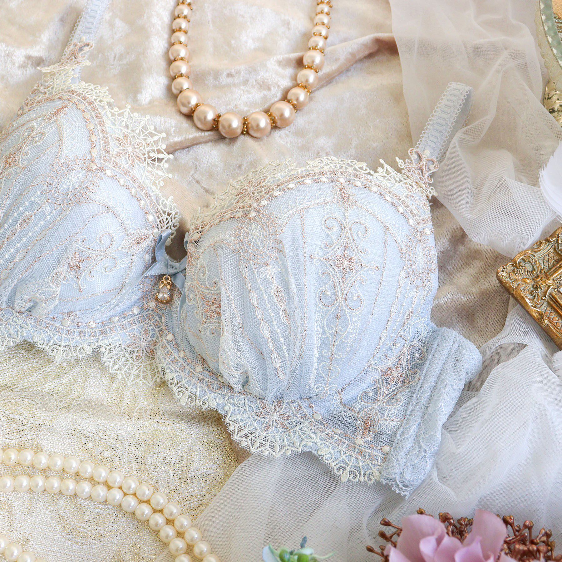 Risa Magli「ターシャ ブラジャー（B-D）＜S Make Type＞」|インナー|