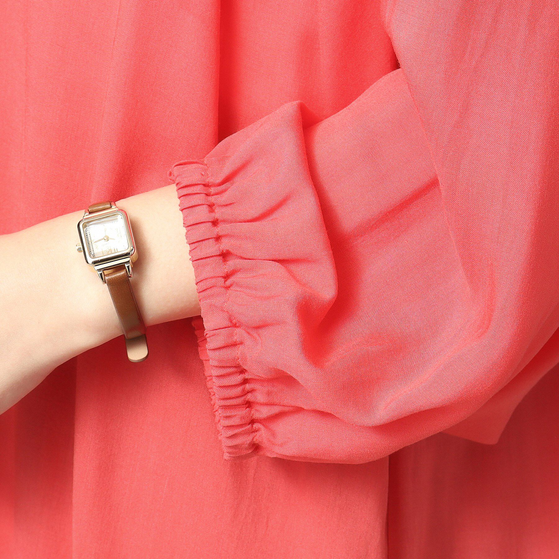 ITS&rsquo;DEMO「【手洗い可】スキッパーブラウス」|シャツ・ブラウス|