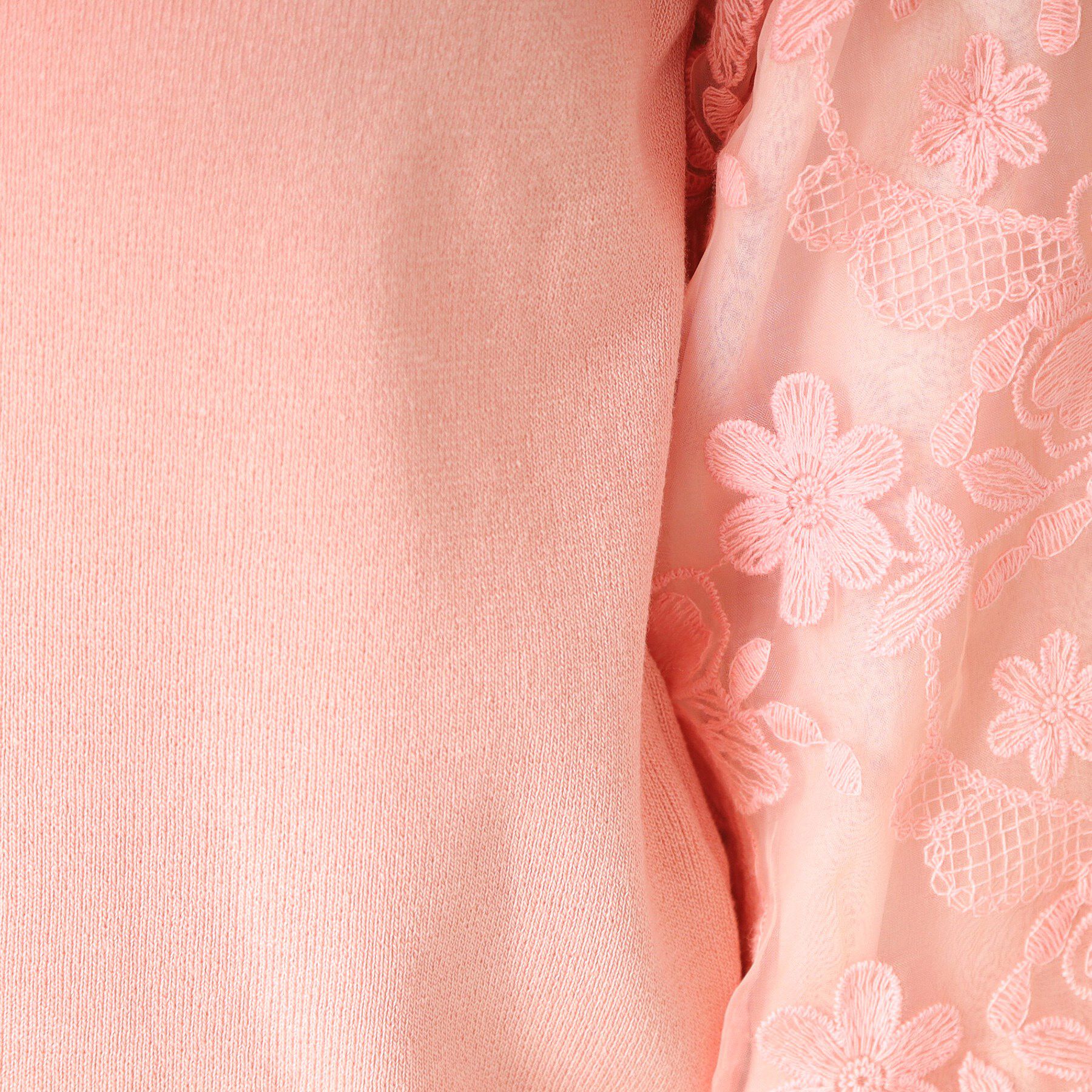 ITS&rsquo;DEMO「【通勤／手洗い可】袖レースニット」|ニット・セーター|