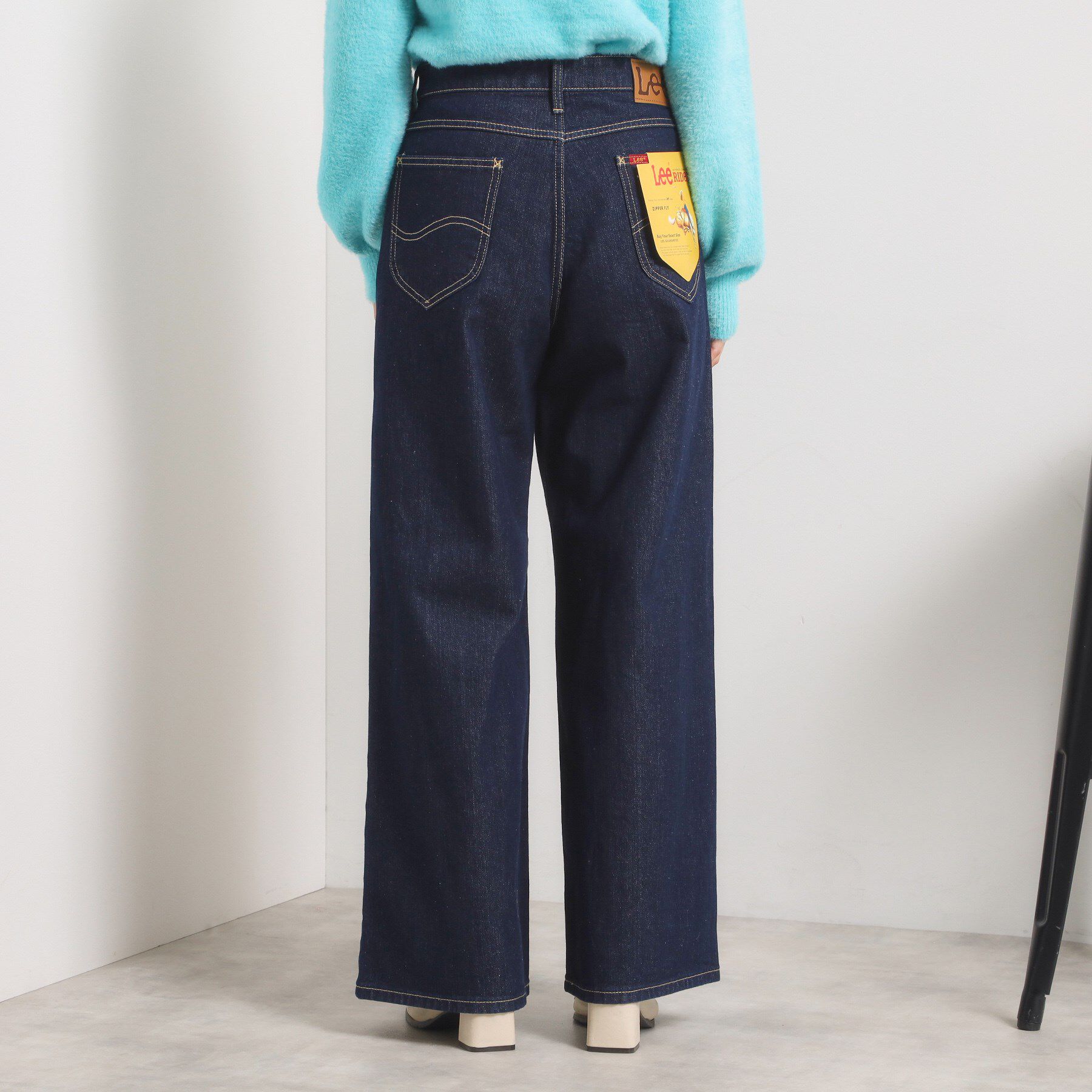 ITS&rsquo;DEMO「Lee Babe ワイドジーンズ」|デニム|