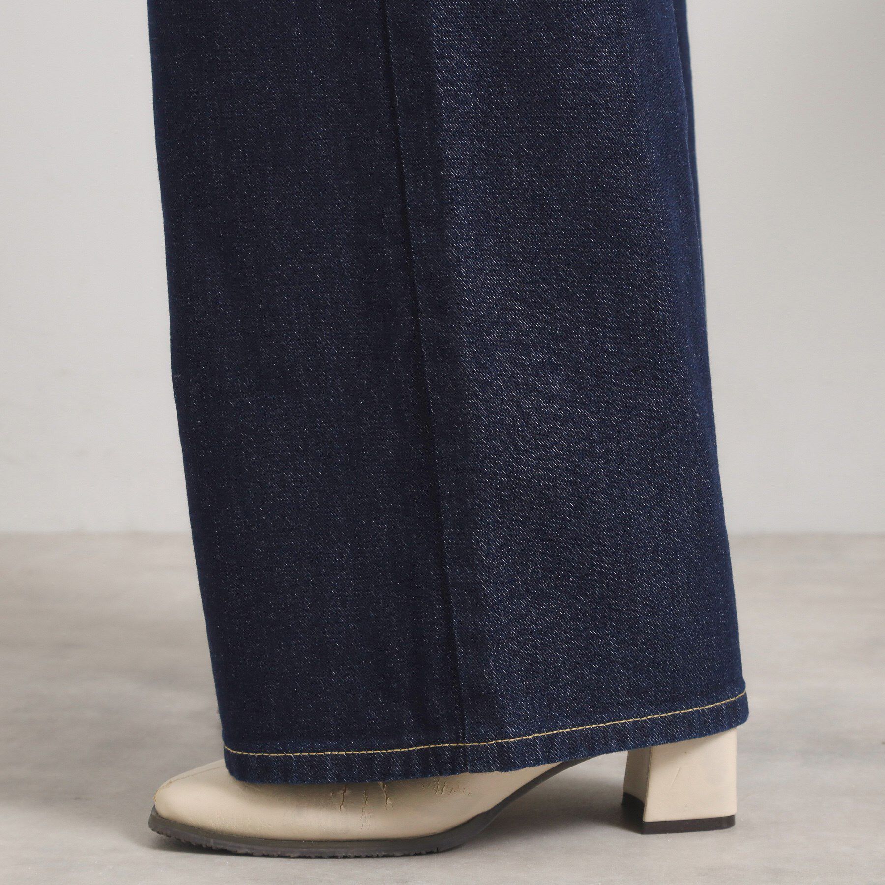 ITS&rsquo;DEMO「Lee Babe ワイドジーンズ」|デニム|