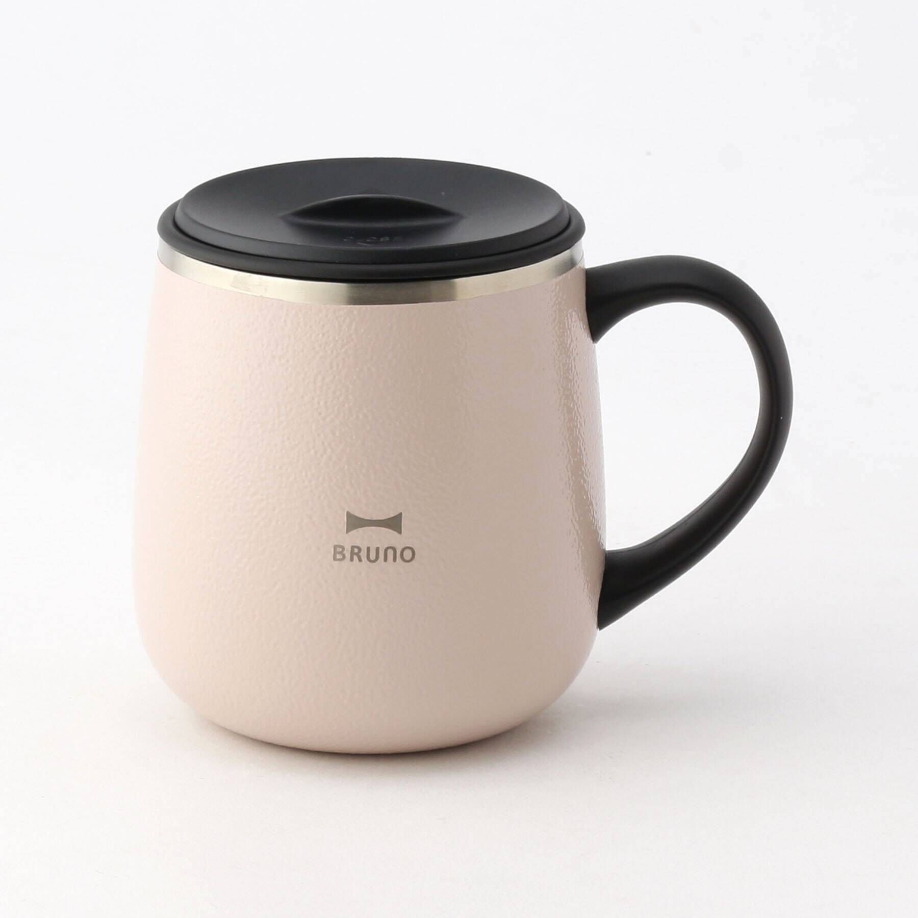 212 KITCHEN STORE「蓋つきステンレスマグ Short PKBE ＜BRUNO ブルーノ＞」|グラス・マグカップ|