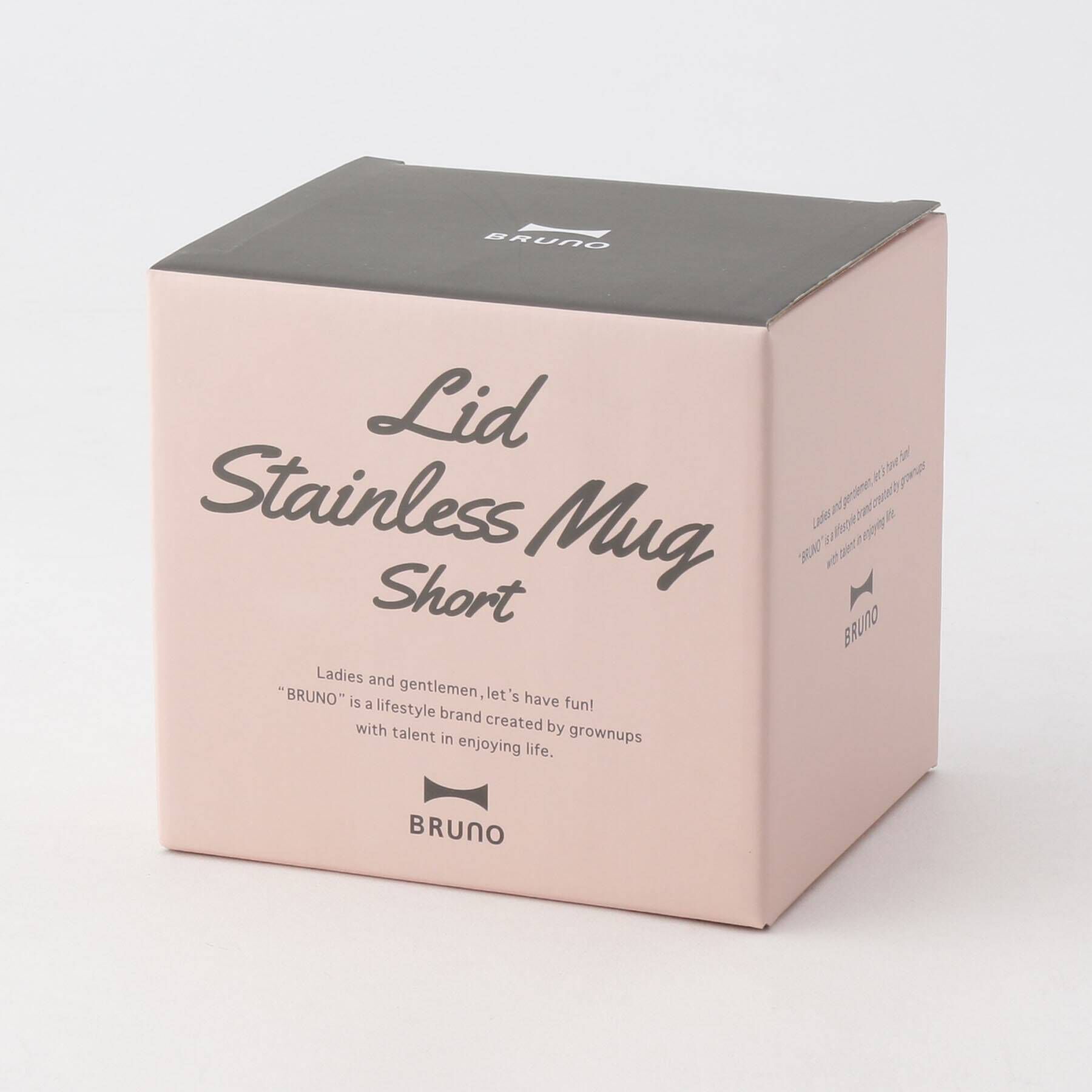 212 KITCHEN STORE「蓋つきステンレスマグ Short PKBE ＜BRUNO ブルーノ＞」|グラス・マグカップ|