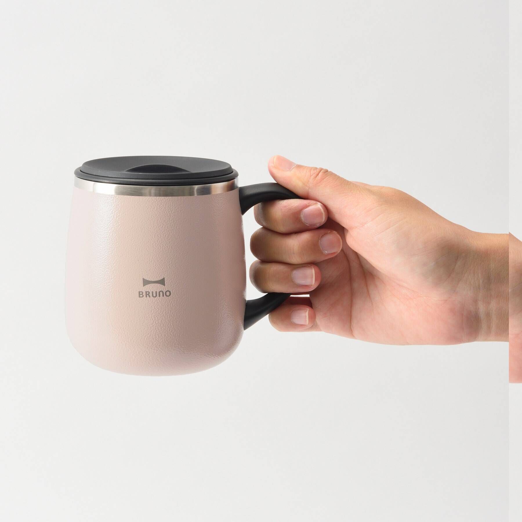212 KITCHEN STORE「蓋つきステンレスマグ Short PKBE ＜BRUNO ブルーノ＞」|グラス・マグカップ|