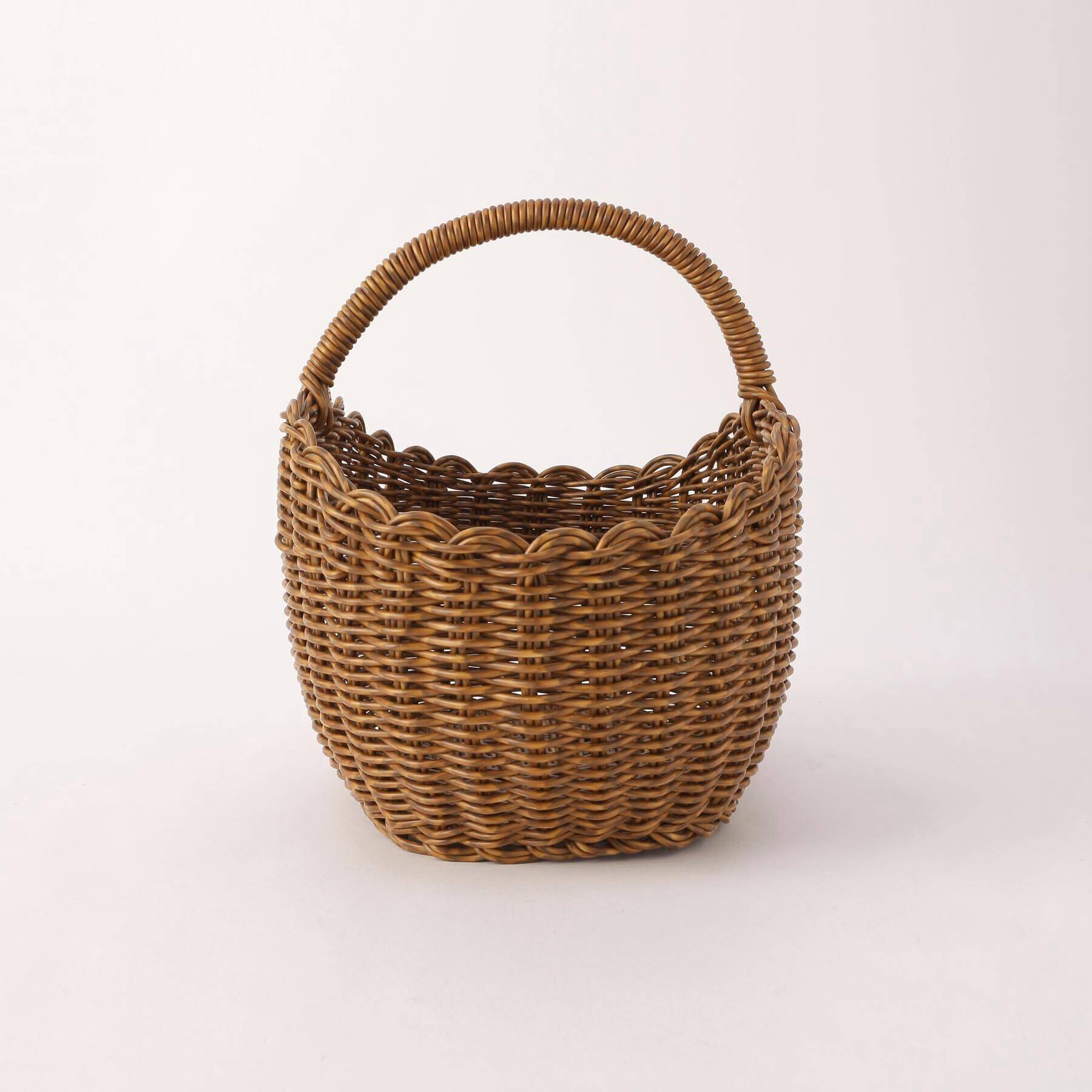 212 KITCHEN STORE「UTILE ユティル オーバルワンハンドルバスケット L」|その他|