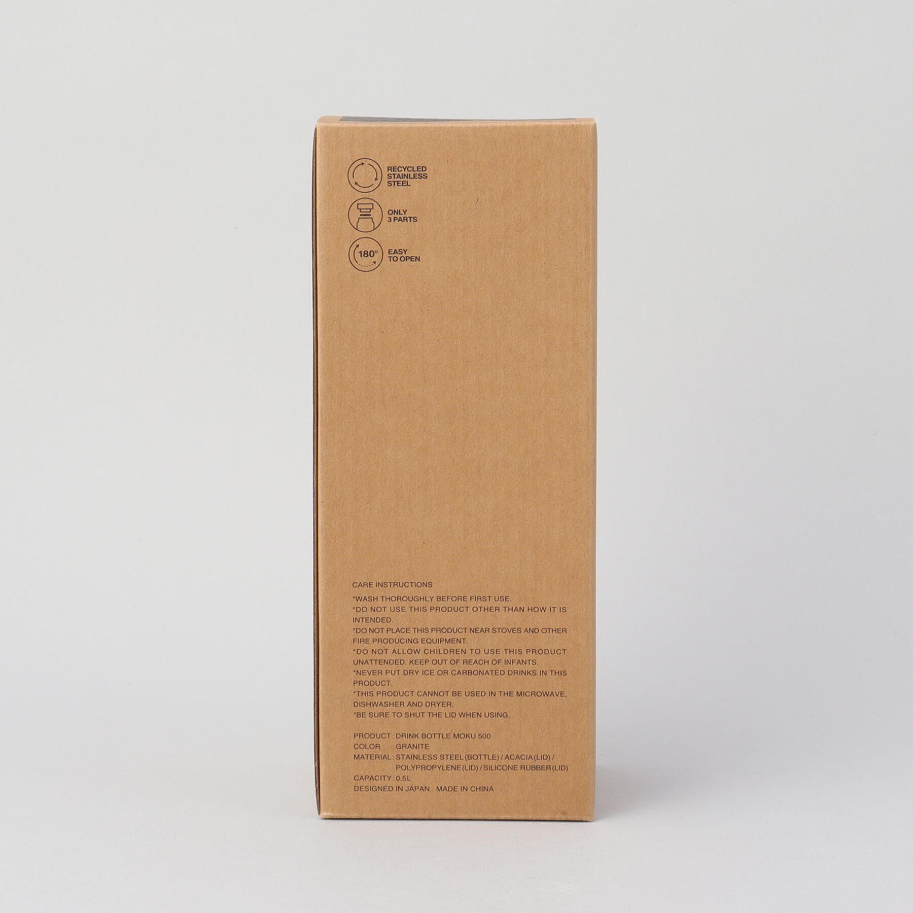 212 KITCHEN STORE「ドリンクボトル MOKU 500 グラナイト  ＜RIVERS リバーズ＞」|食器・キッチングッズ|