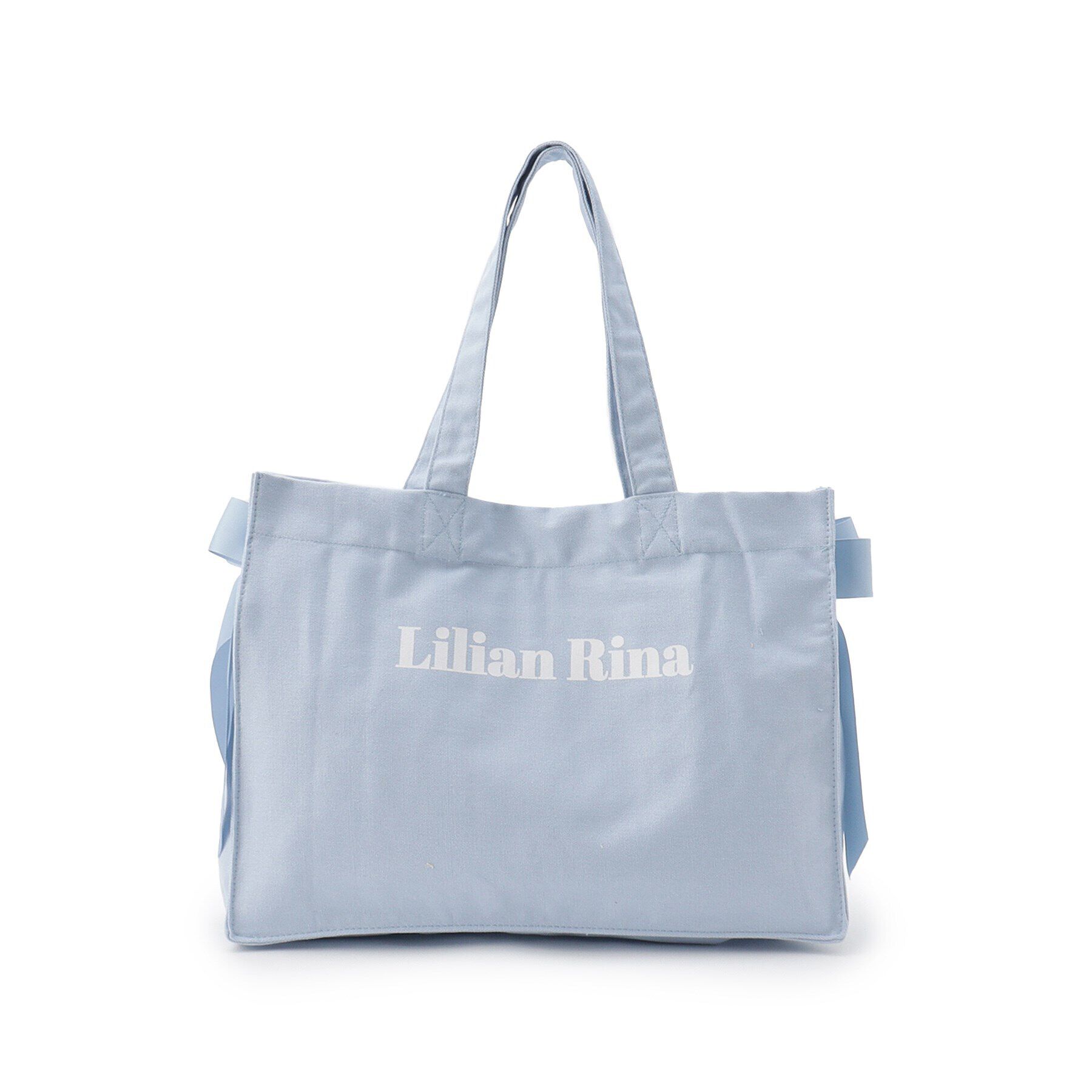 Ober Tashe「【新生活・新学期】推しカラーが選べる！&ldquo;痛バ&rdquo;にもなるサイドリボントート」|トートバッグ|ブルー(092)