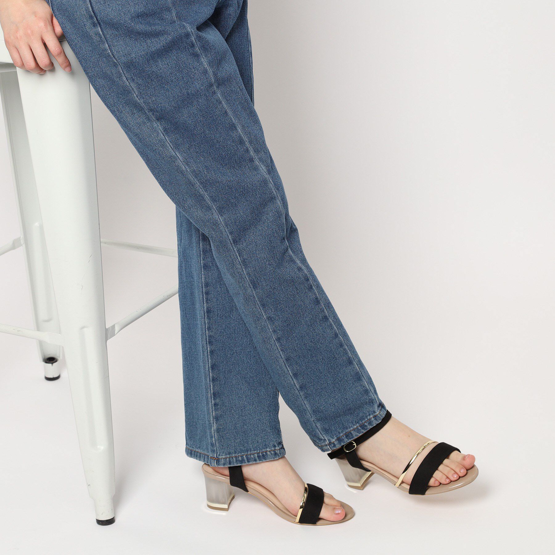 ESPERANZA「カラーヒールサンダル」|サンダル|