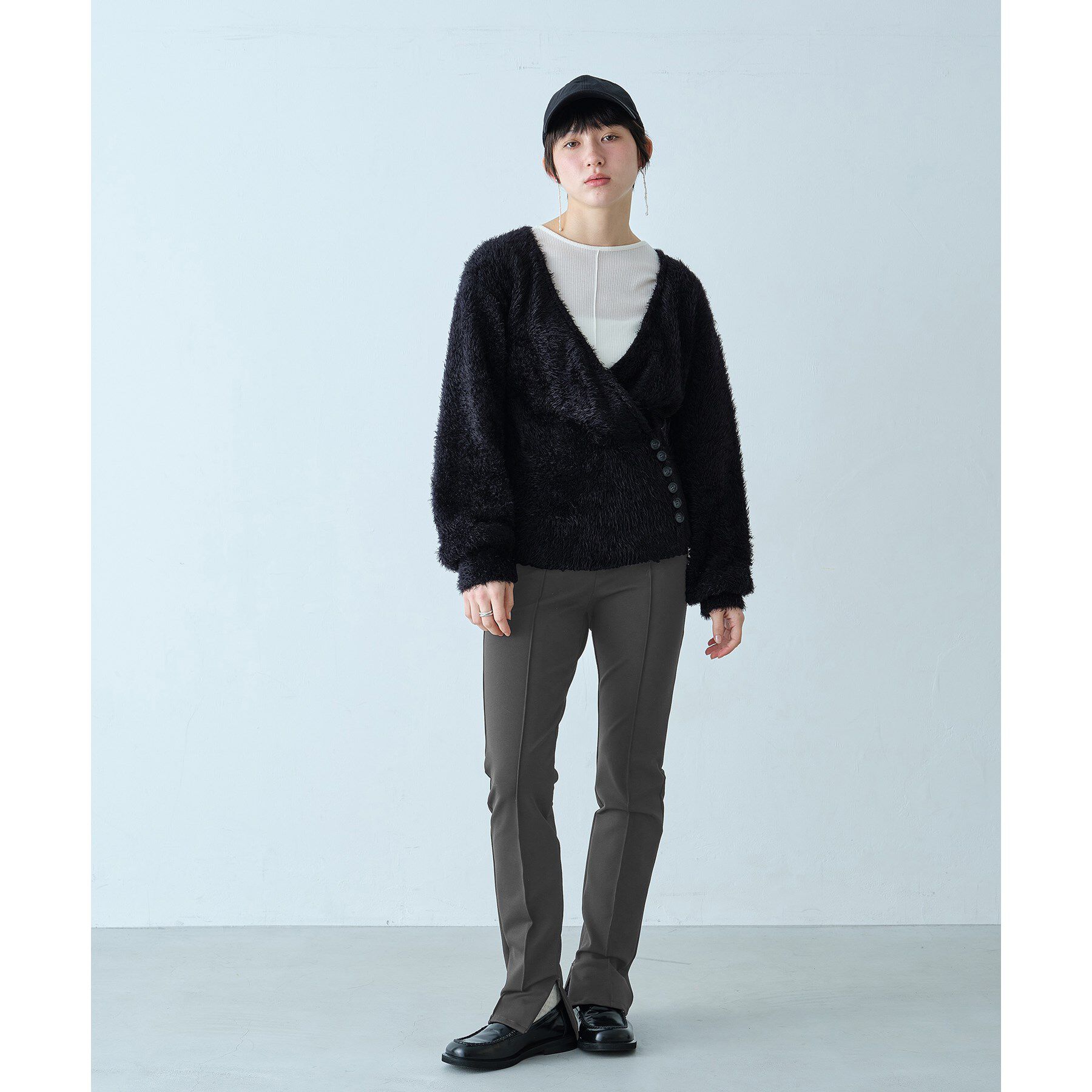 CODE A「zip leggings pants(Fleece)」|その他|