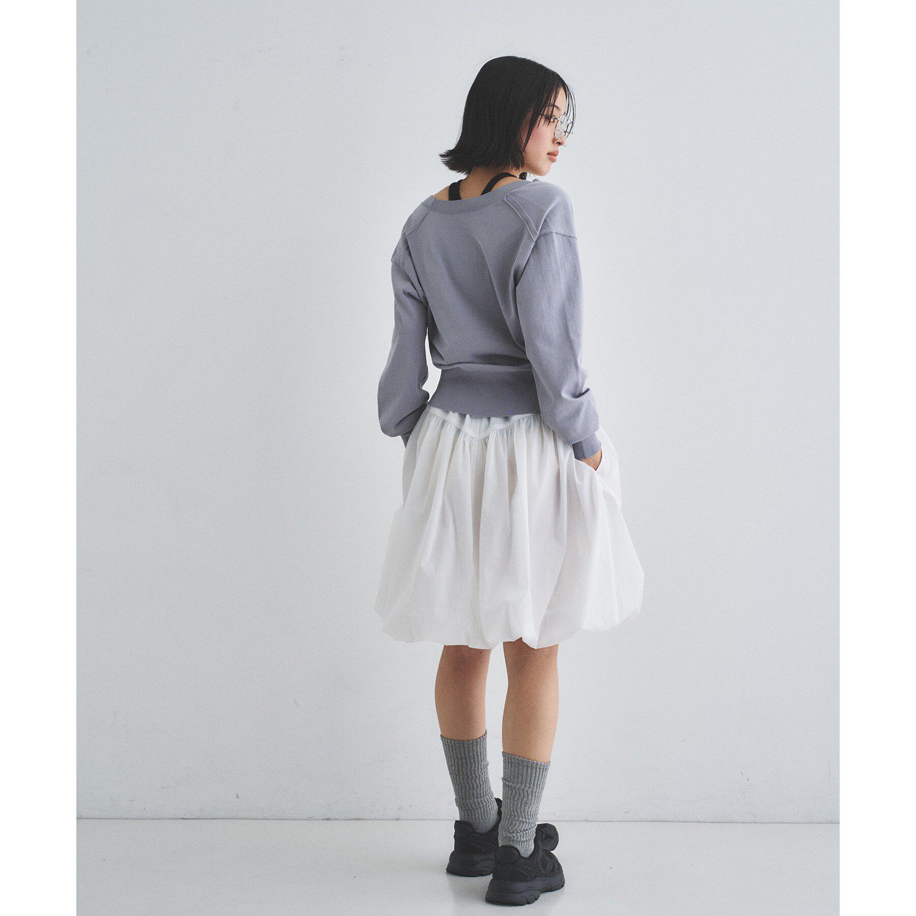 CODE A「balloon easy skirt」|スカート|