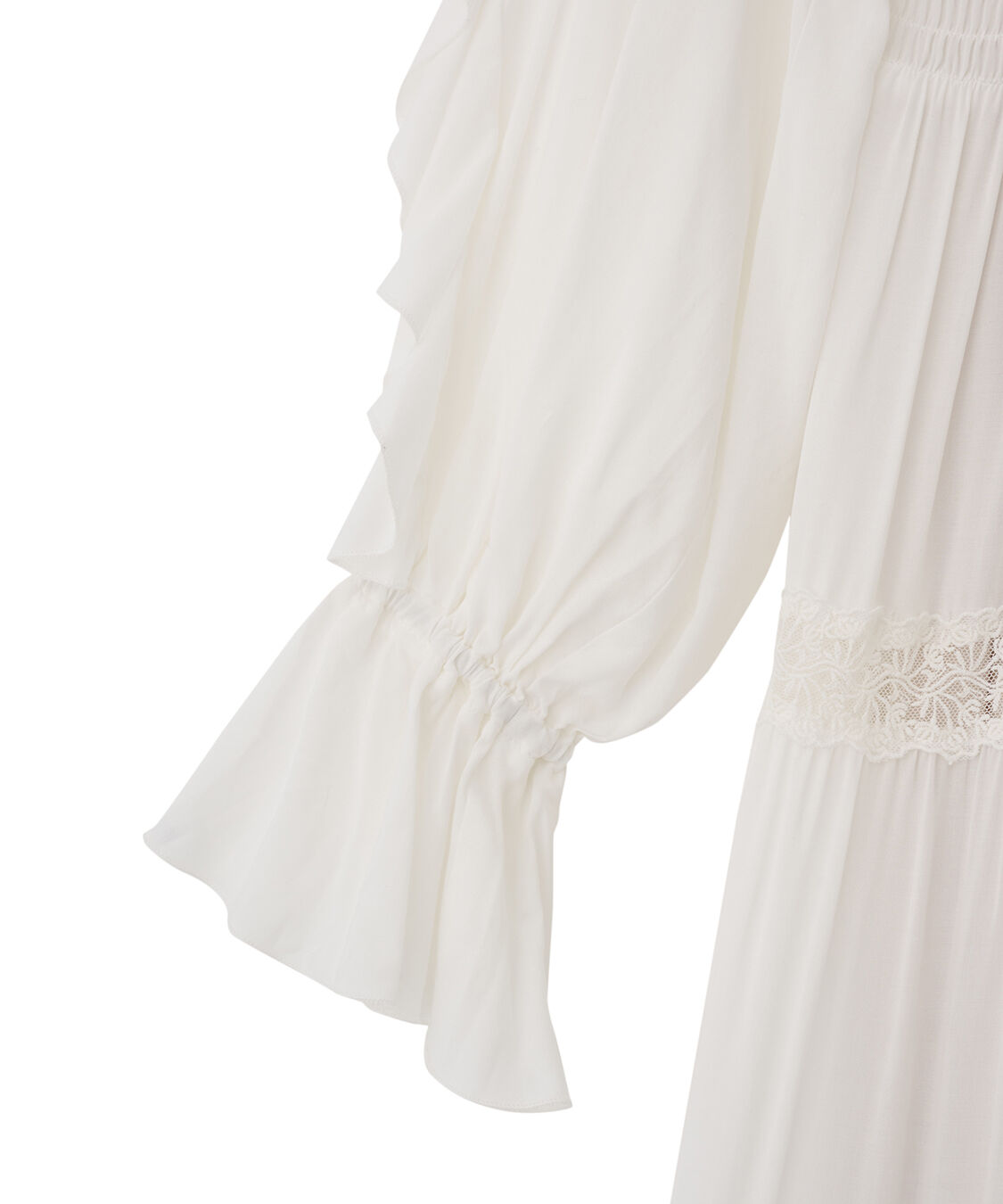 COCO DEAL「ラッフルレーストリムワンピース」|ワンピース|