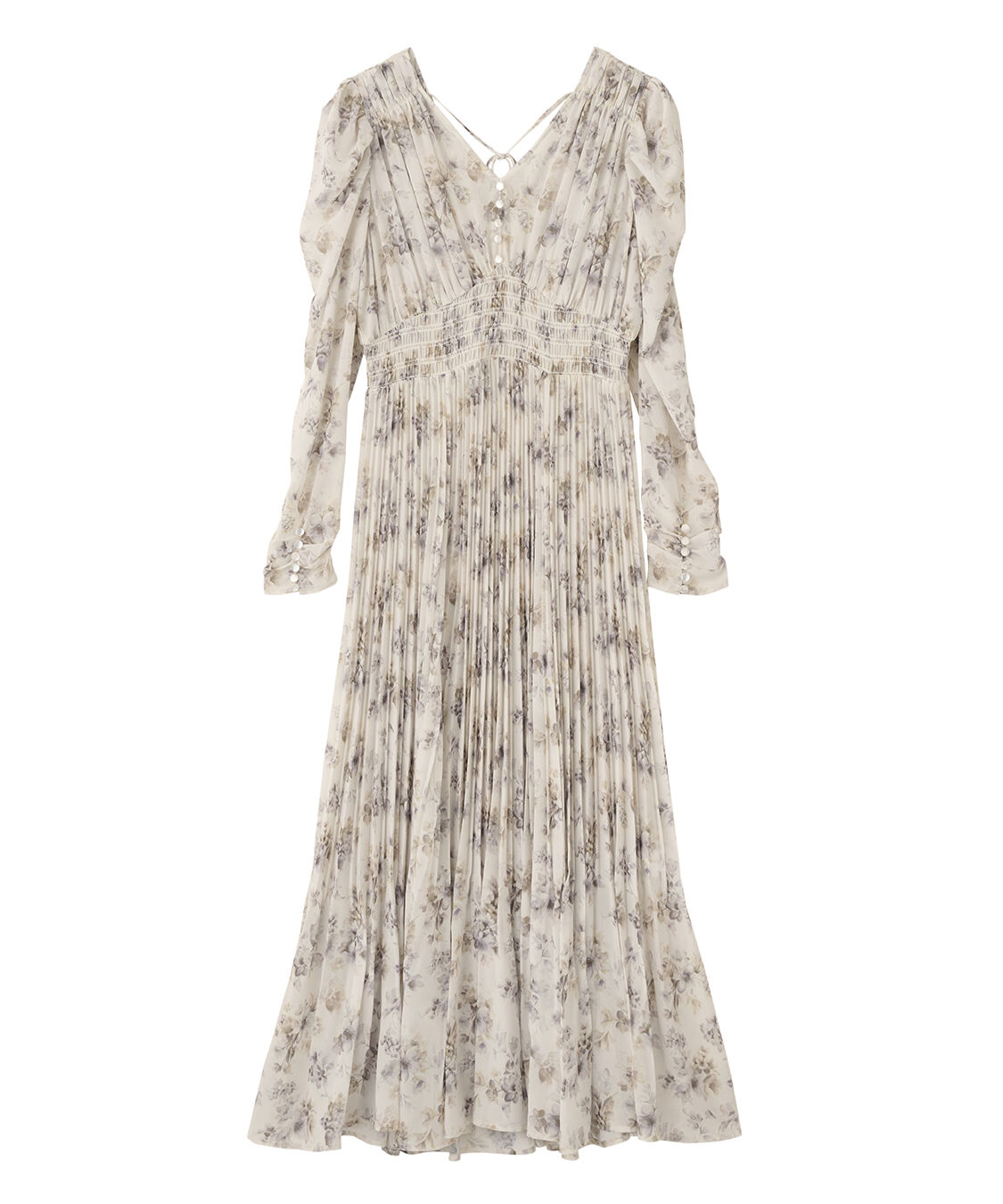 COCO DEAL「フラワープリントプリーツワンピース」|ワンピース|