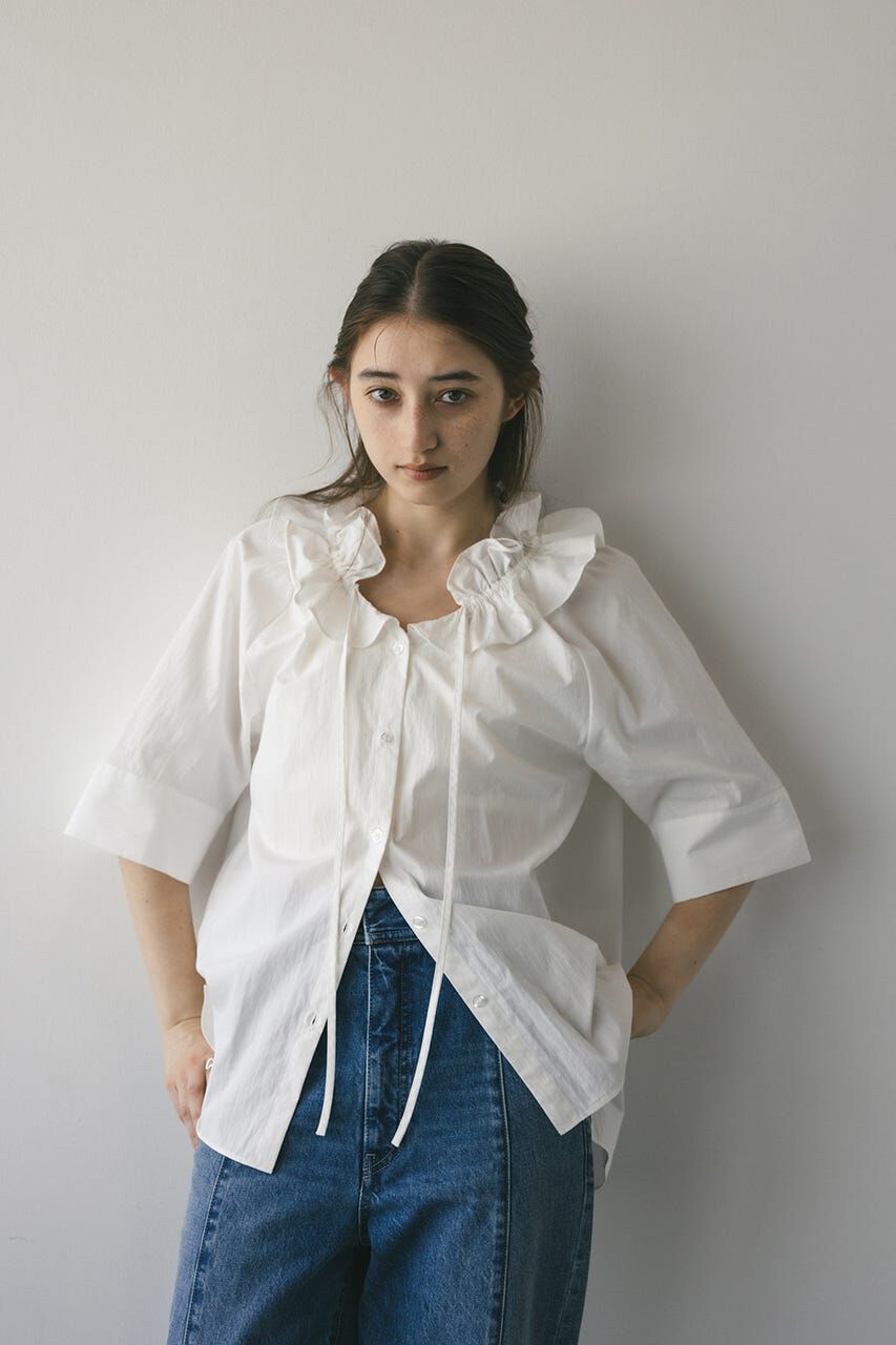 STYLEMIXER「フリルカラーブラウス」|シャツ・ブラウス|