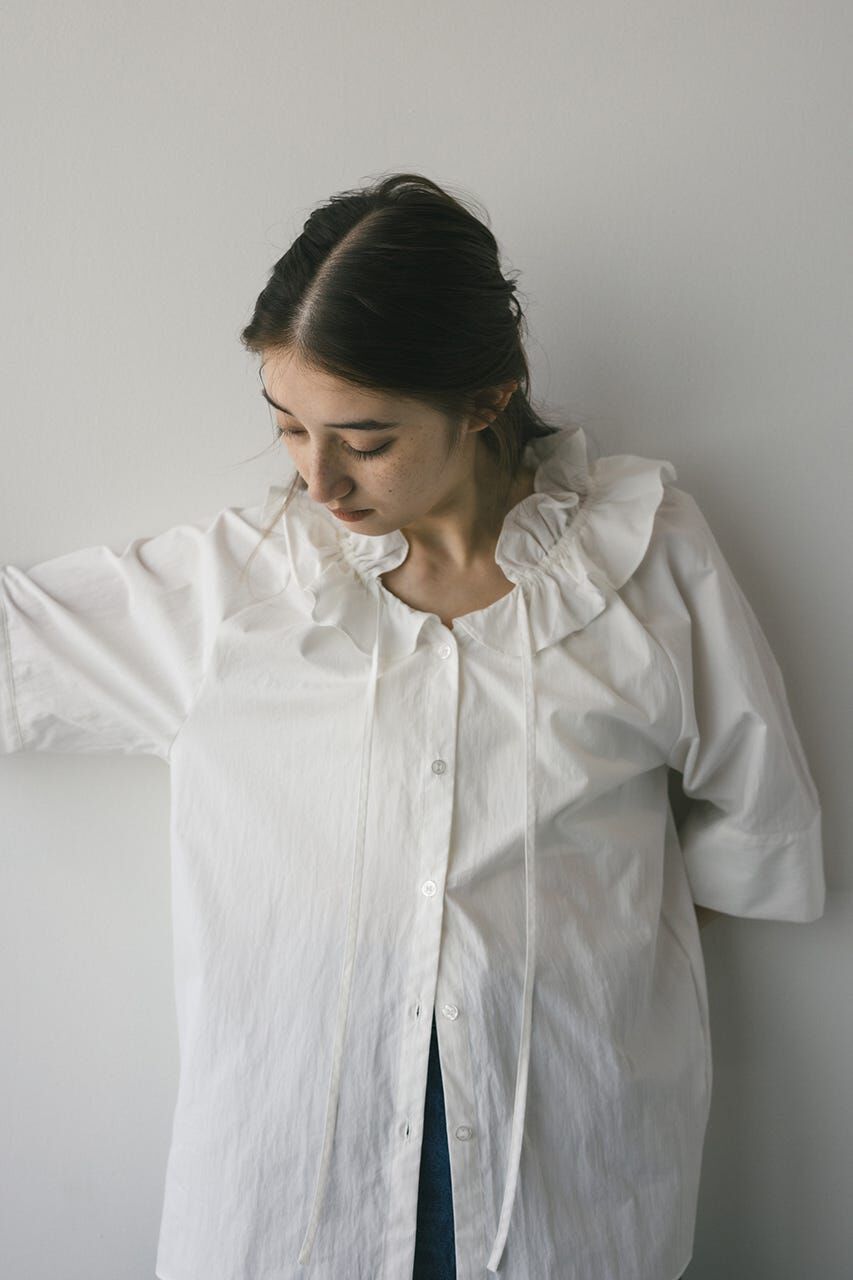 STYLEMIXER「フリルカラーブラウス」|シャツ・ブラウス|