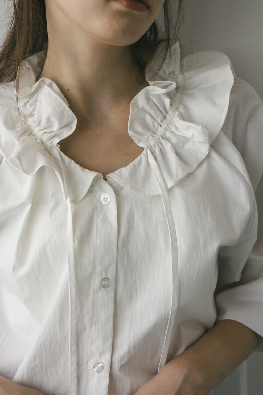 STYLEMIXER「フリルカラーブラウス」|シャツ・ブラウス|