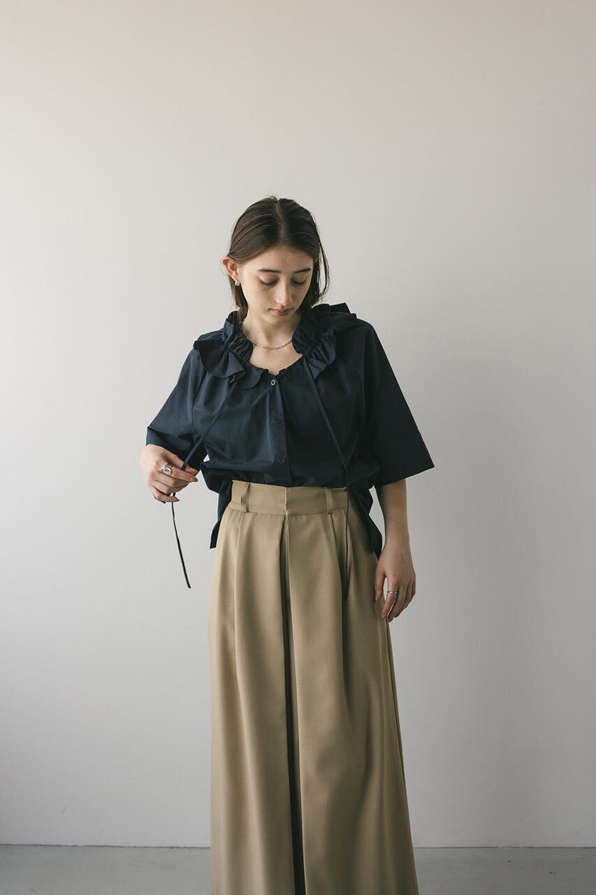 STYLEMIXER「フリルカラーブラウス」|シャツ・ブラウス|