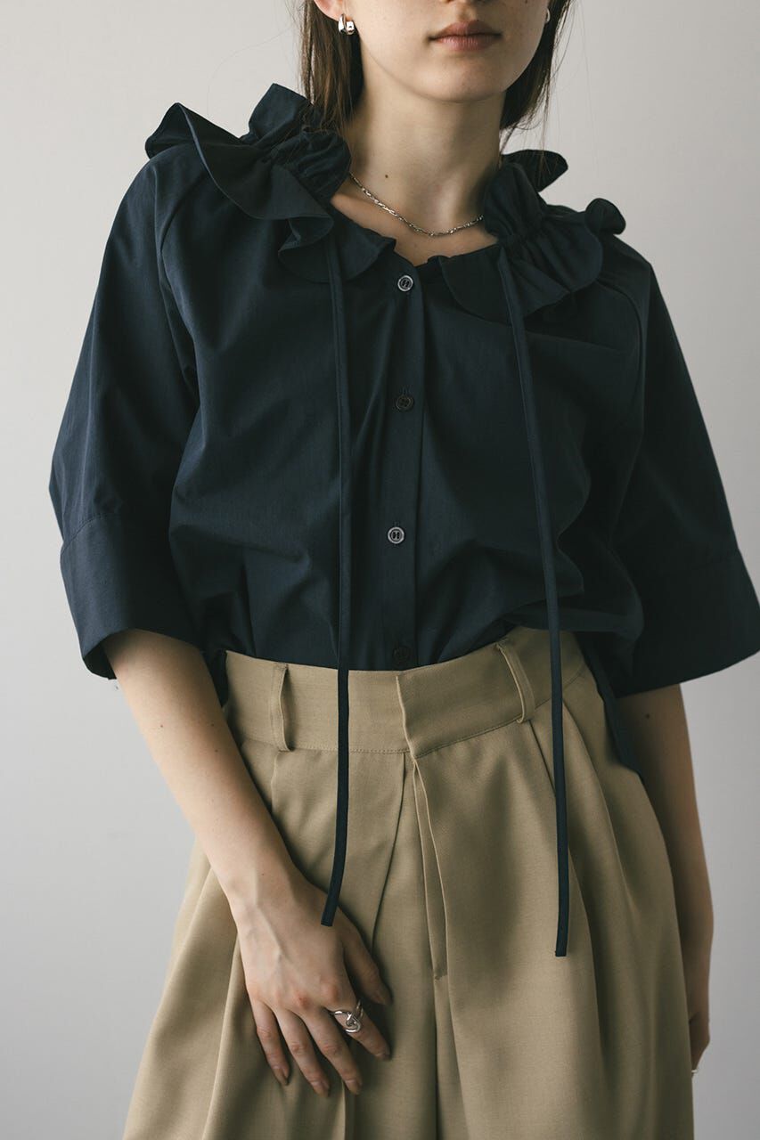STYLEMIXER「フリルカラーブラウス」|シャツ・ブラウス|