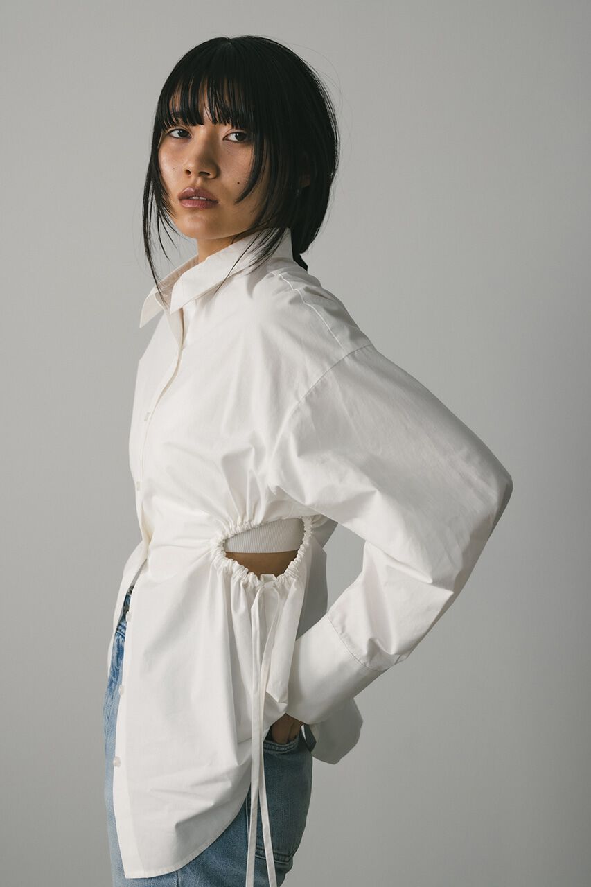 STYLEMIXER「サイドホールシャツ」|シャツ・ブラウス|WHT