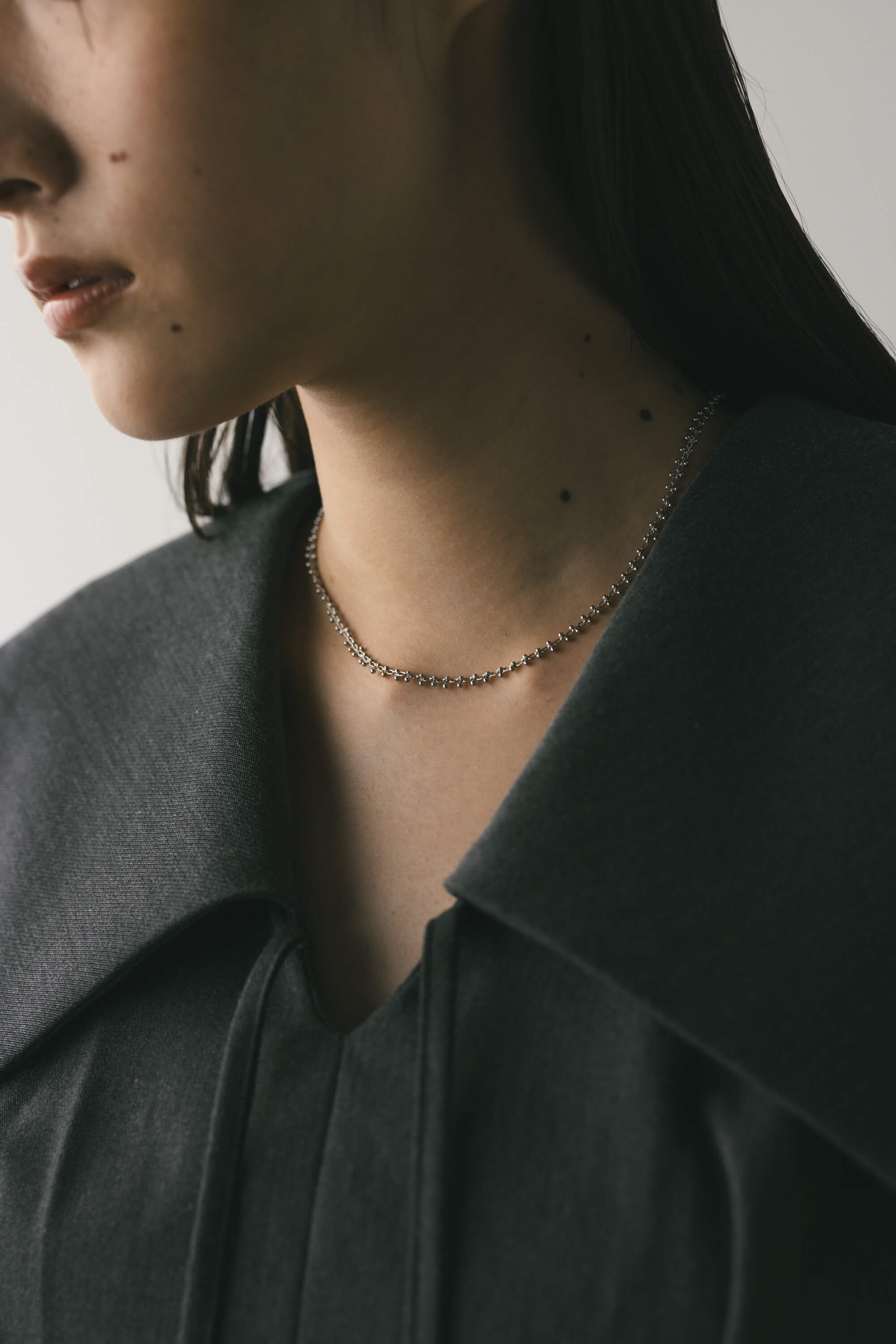 STYLEMIXER「ビーズチェーンネックレス」|ネックレス|