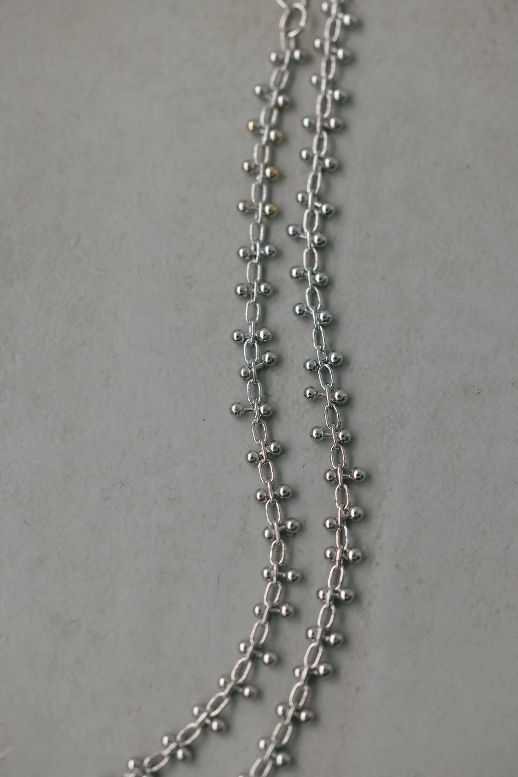 STYLEMIXER「ビーズチェーンネックレス」|ネックレス|