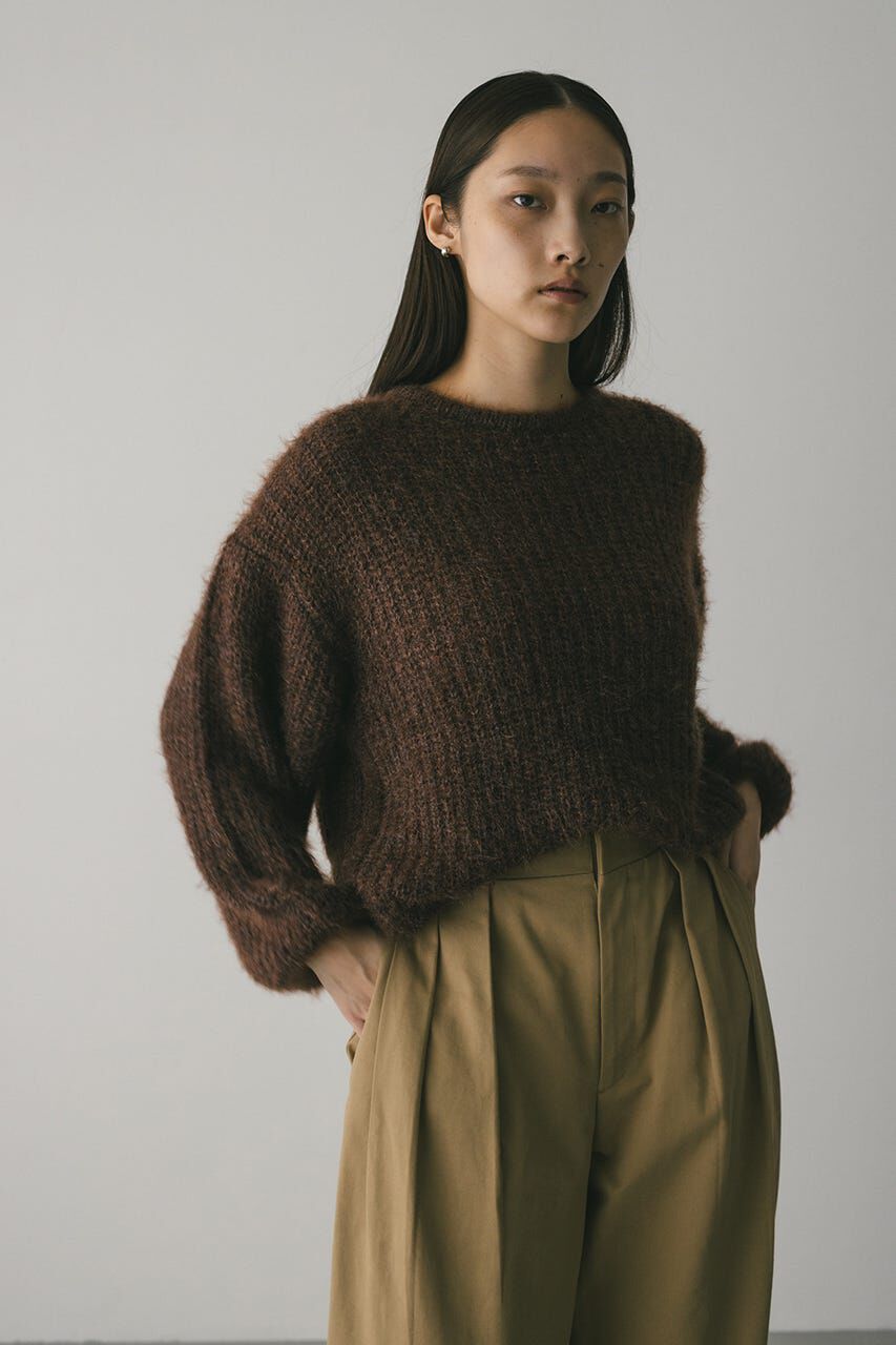 STYLEMIXER「ミックスヘアリーボリュームニット」|ニット・セーター|