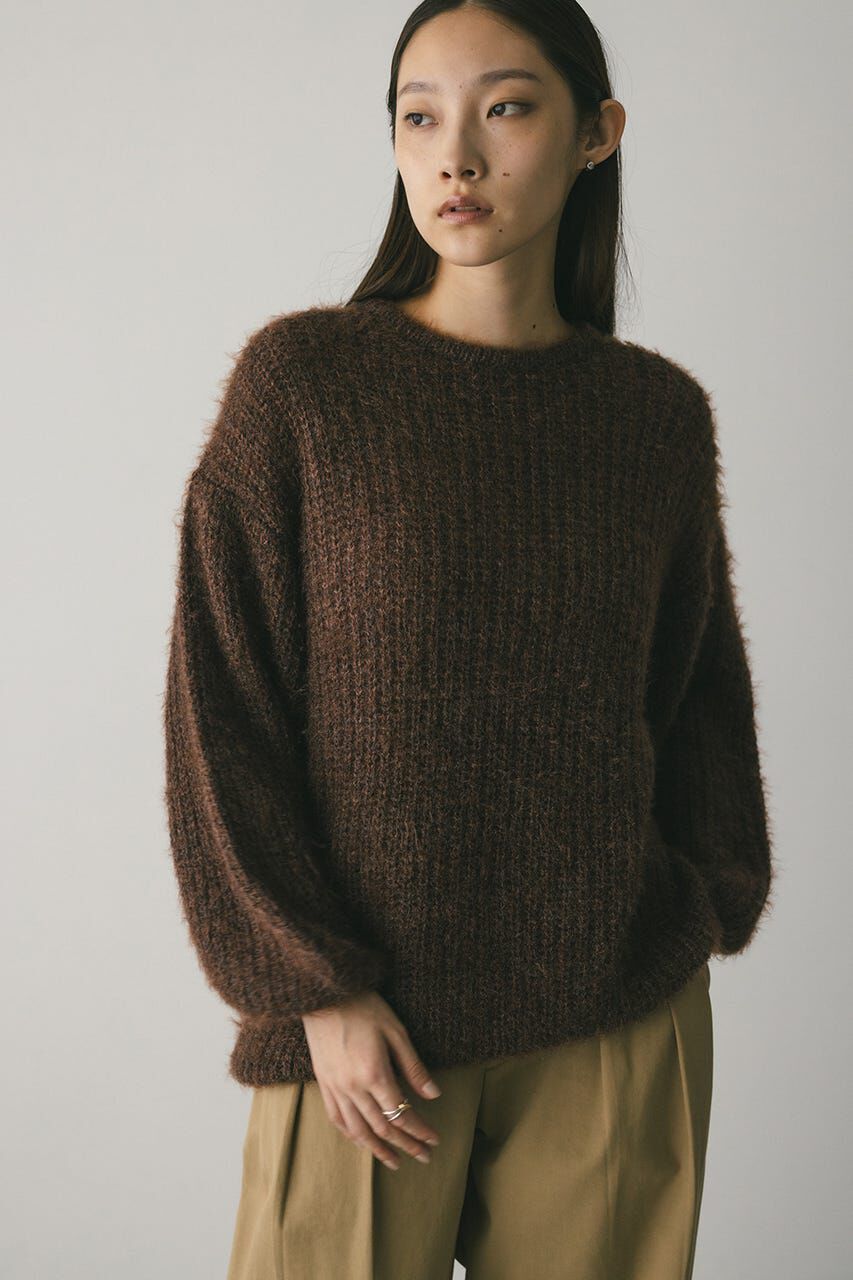 STYLEMIXER「ミックスヘアリーボリュームニット」|ニット・セーター|