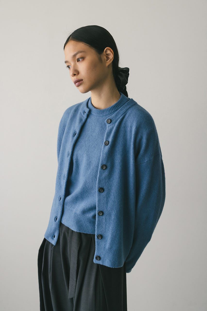 STYLEMIXER「ウールニットカーディガン」|カーディガン|BLU