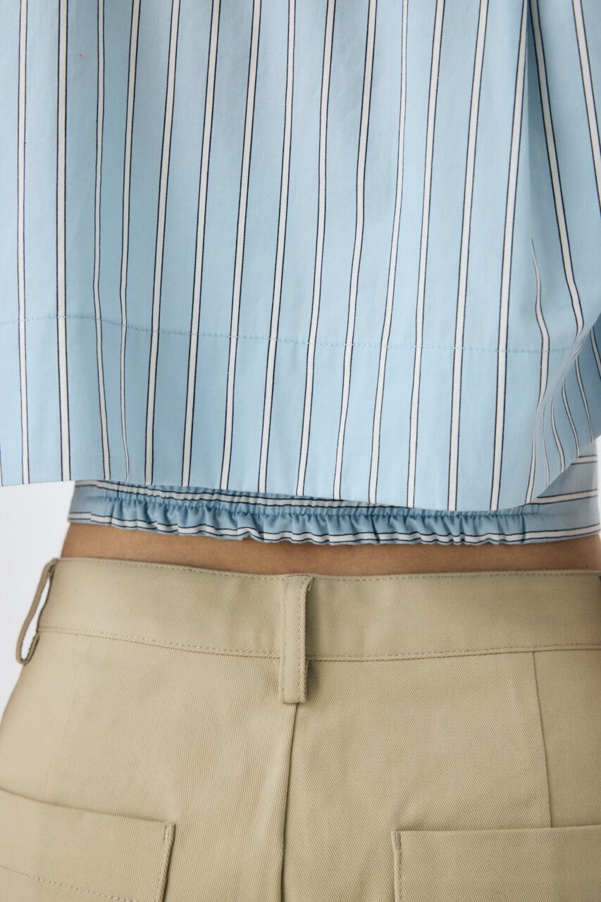 MOUSSY「CROPPED BELTED シャツ」|シャツ・ブラウス|