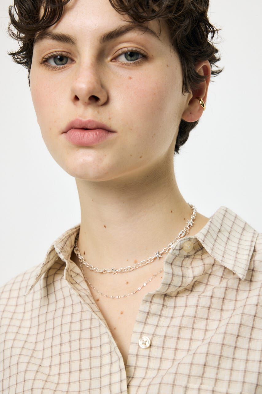 MOUSSY「CHAIN COMBI ネックレス」|ネックレス|