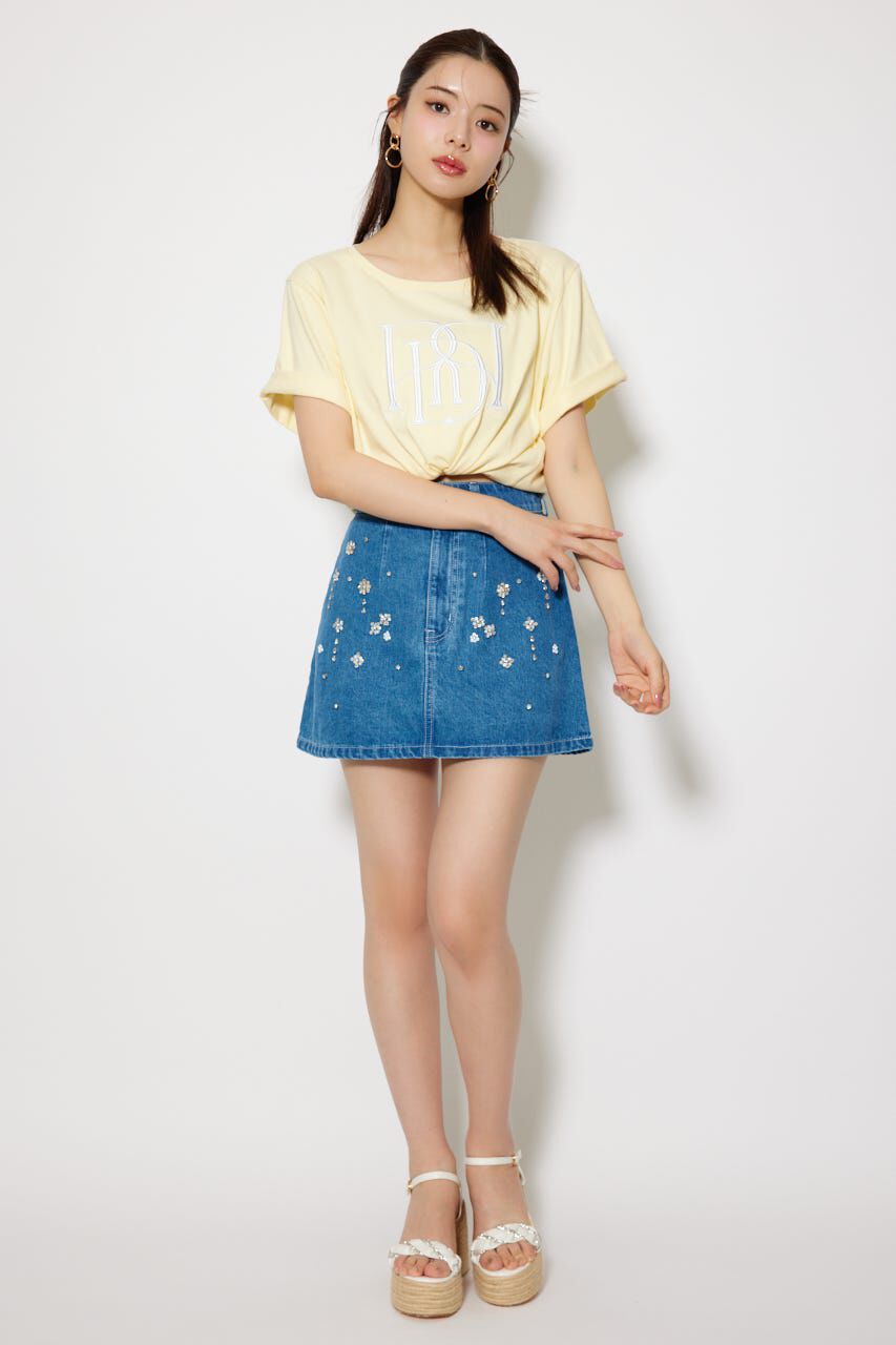 rienda「RDロゴTシャツ」|Tシャツ・カットソー|