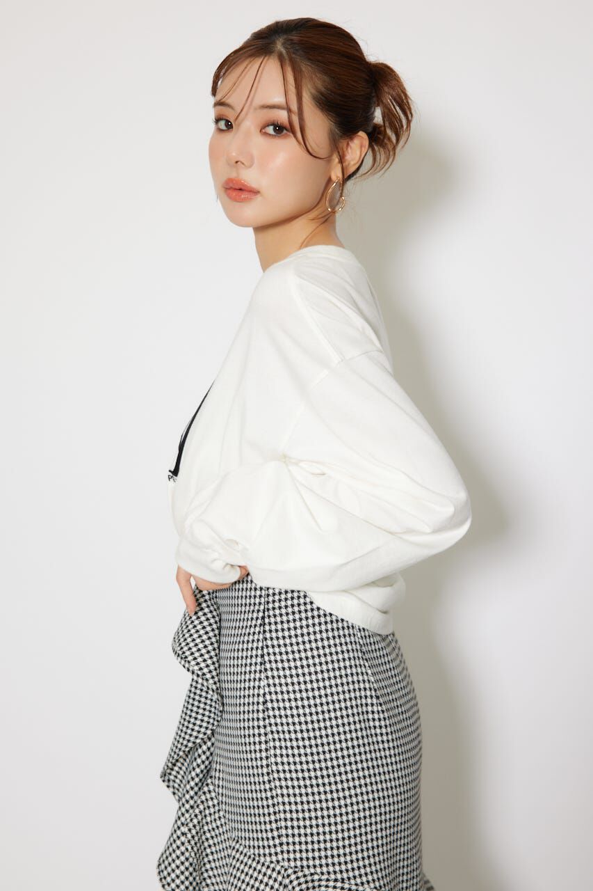 rienda「RDロゴロングTシャツ」|Tシャツ・カットソー|