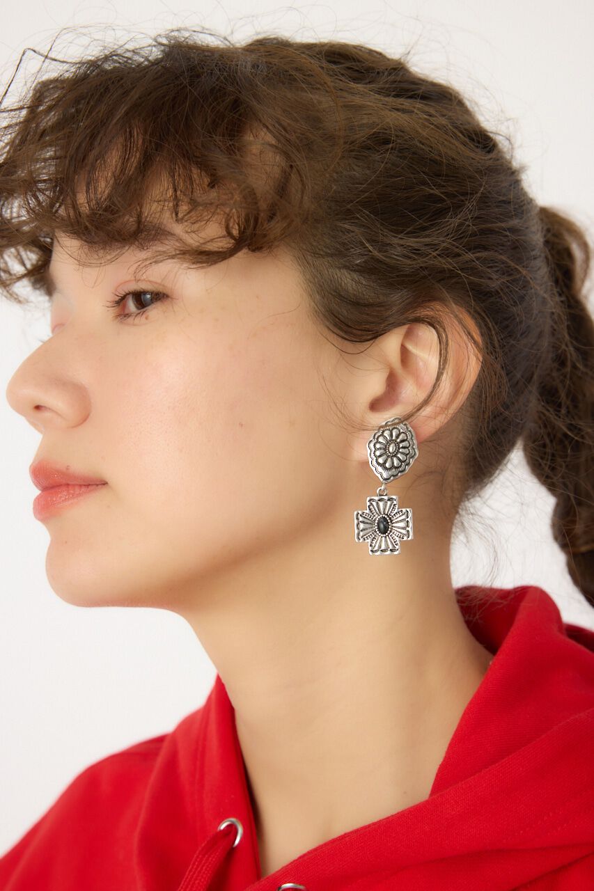 RODEO CROWNS「コンチョパーツイヤリング」|ピアス|