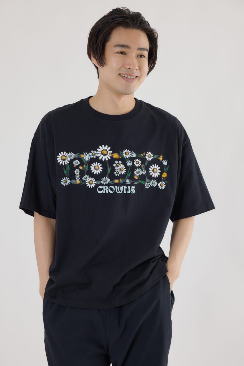 RODEO CROWNS「flower factory Tシャツ」|Tシャツ・カットソー|BLK