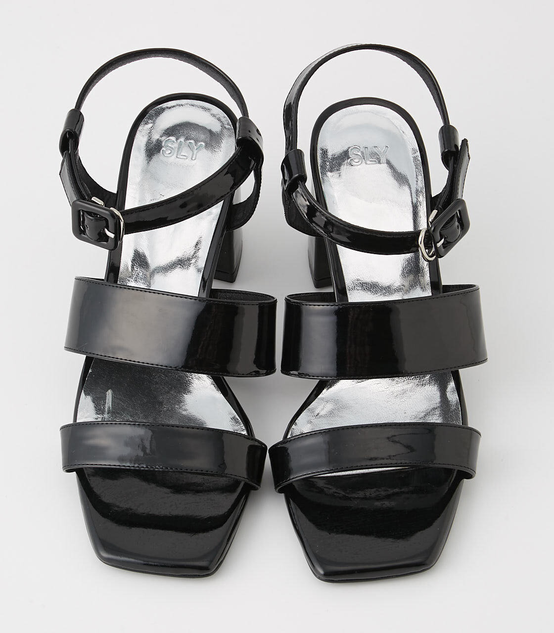 SLY「SQUARE TOE BASIC SANDAL」|サンダル|