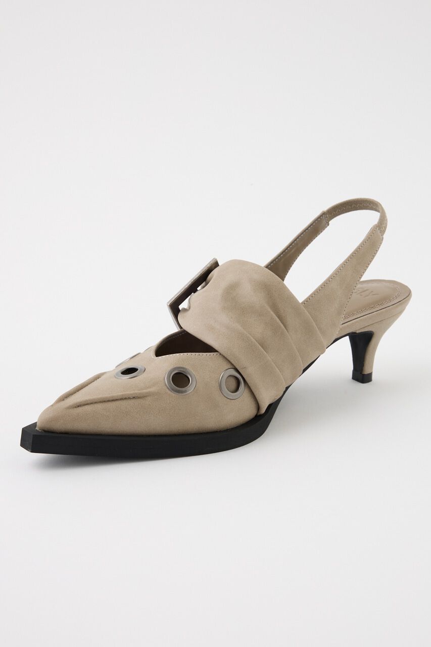 SLY「EYELET SLING パンプス」|パンプス|