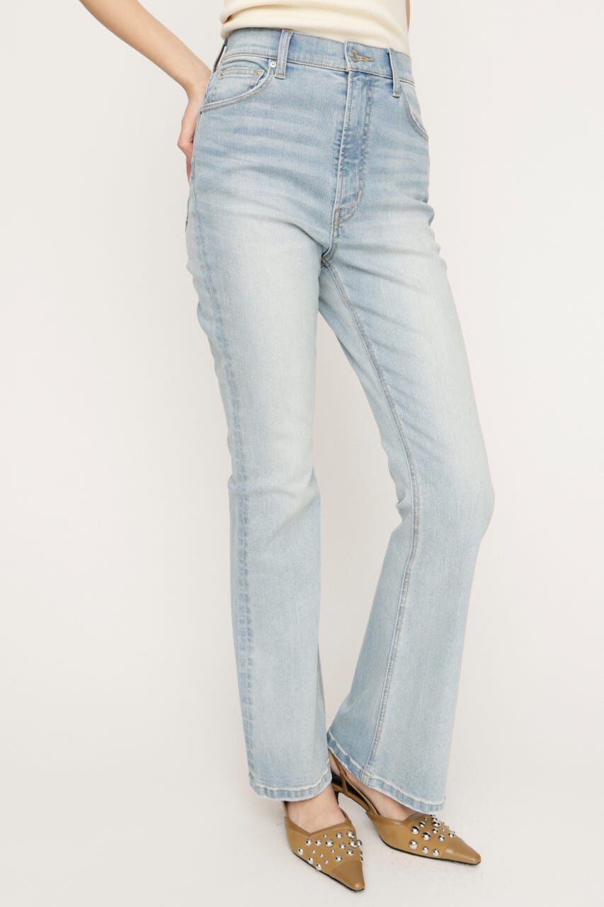 SLY「HW FLARE PT WITH ROICA（R）EF」|デニム|