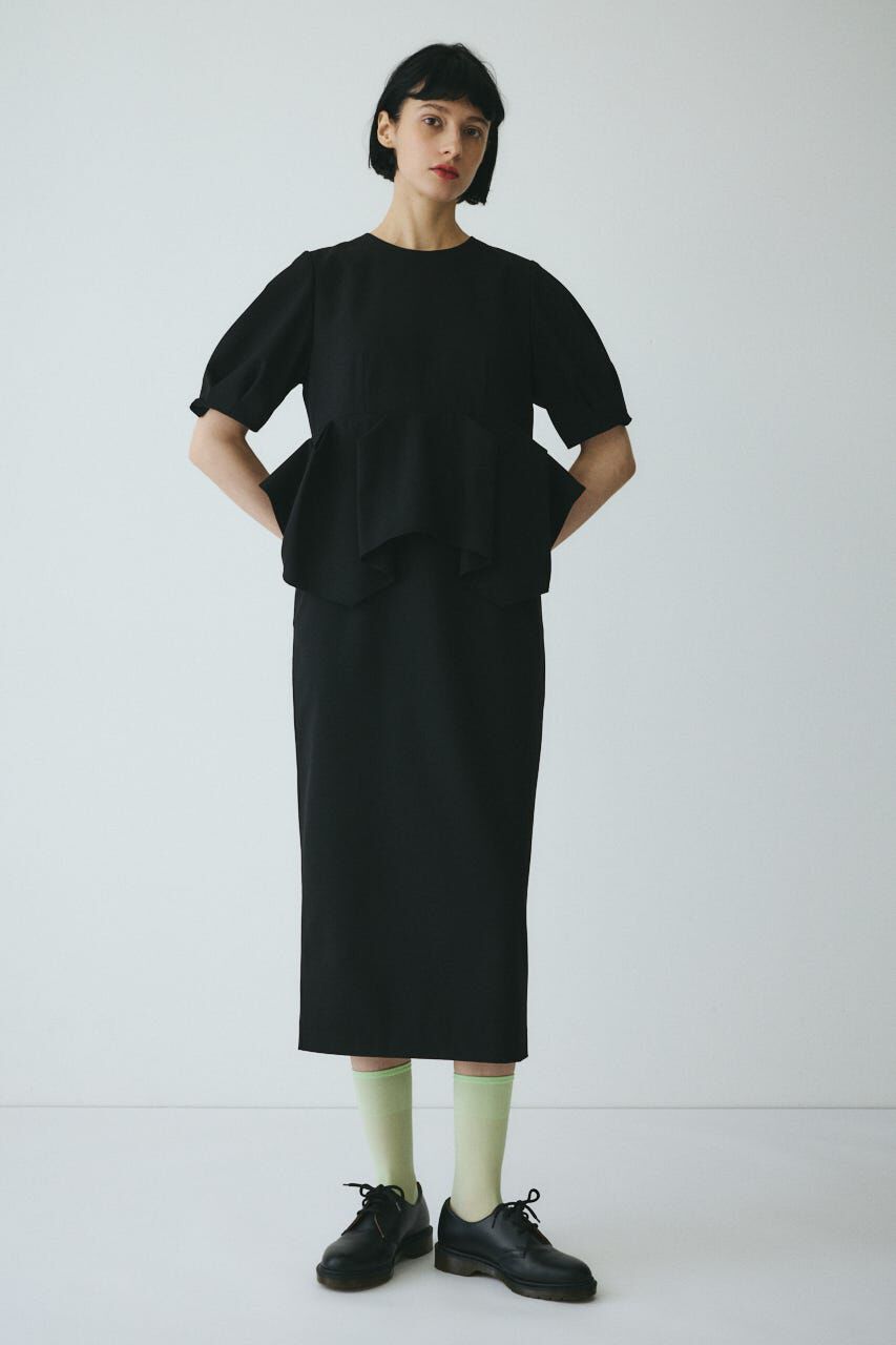 HeRIN.CYE「CLO Peplum dress」|ワンピース|