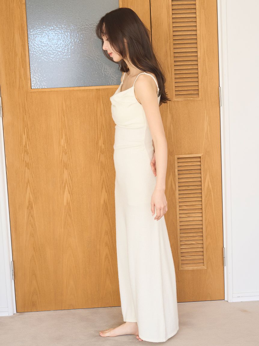 SNIDEL HOME「【接触冷感】【UVカット】ニットキャミワンピース」|ルームウェア|