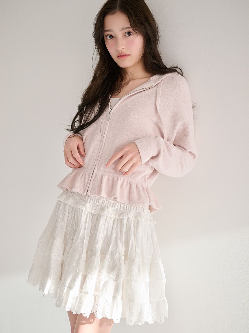 SNIDEL HOME「【接触冷感】【UVカット】ニットパーカー」|ルームウェア|LPNK