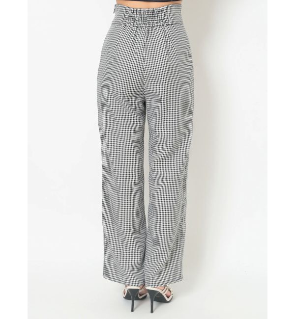 RESEXXY「ギンガムチェックストレートパンツ」|その他|