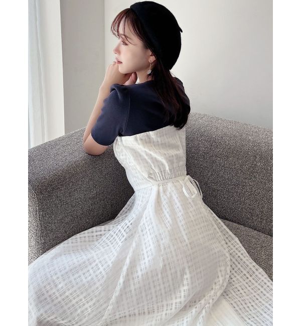 RESEXXY「バルーンヘムドッキングワンピース」|ワンピース|