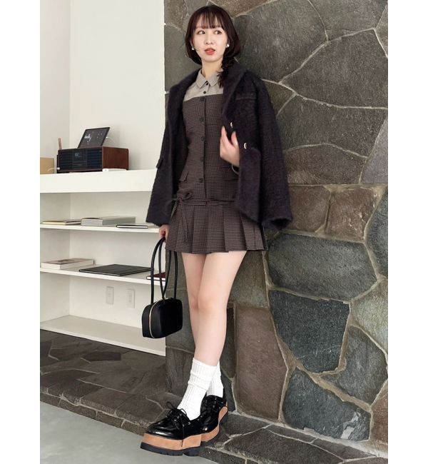 dazzlin「レースアップローファー」|ローファー|