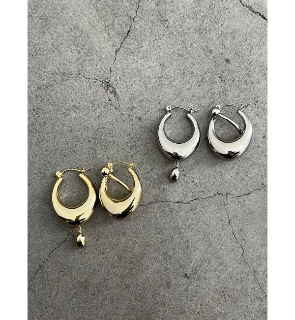 EMODA「アシンメトリーフープピアス」|ピアス|